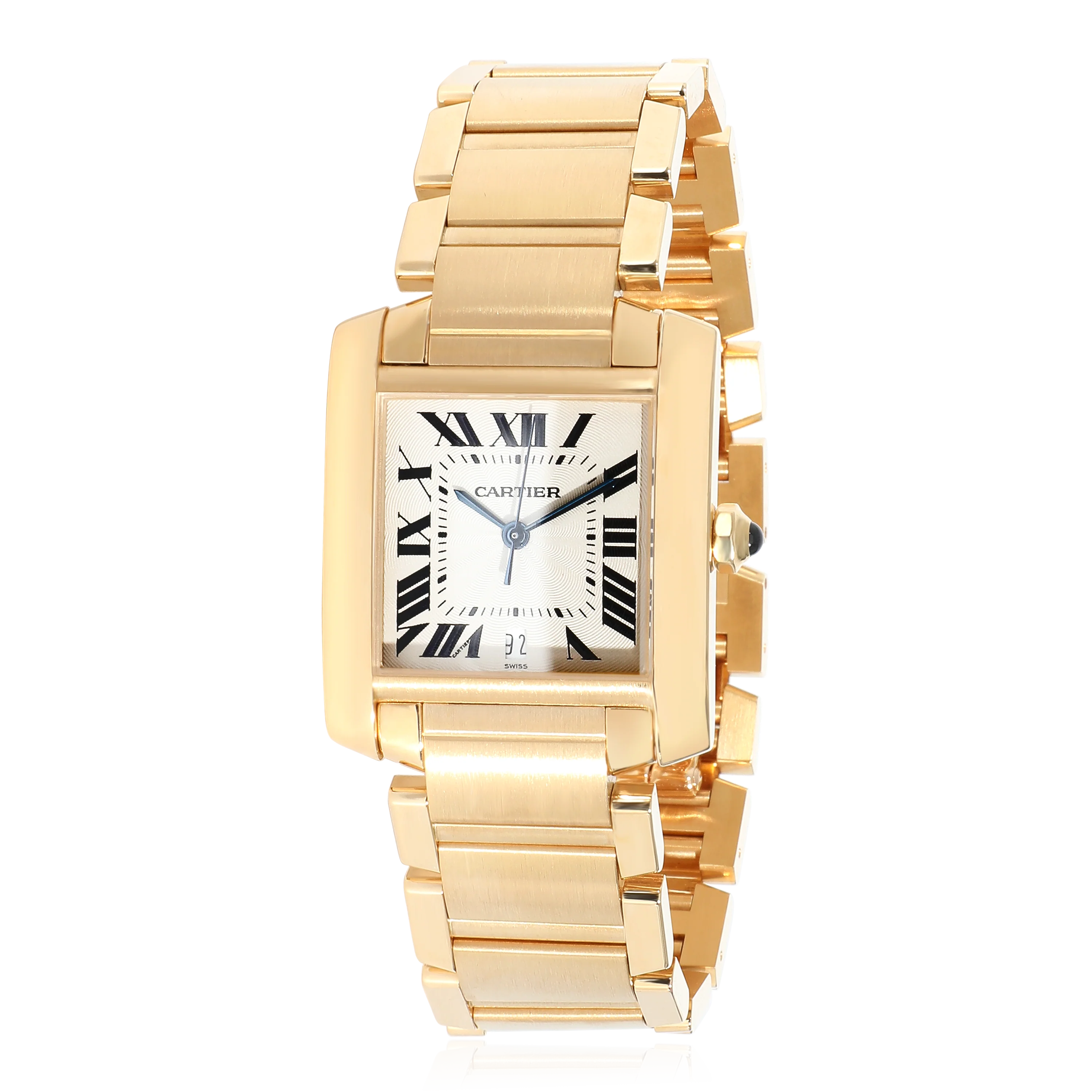 Cartier Tank Francaise W50001R2 Unisex Watch in 18kt Yellow Gold