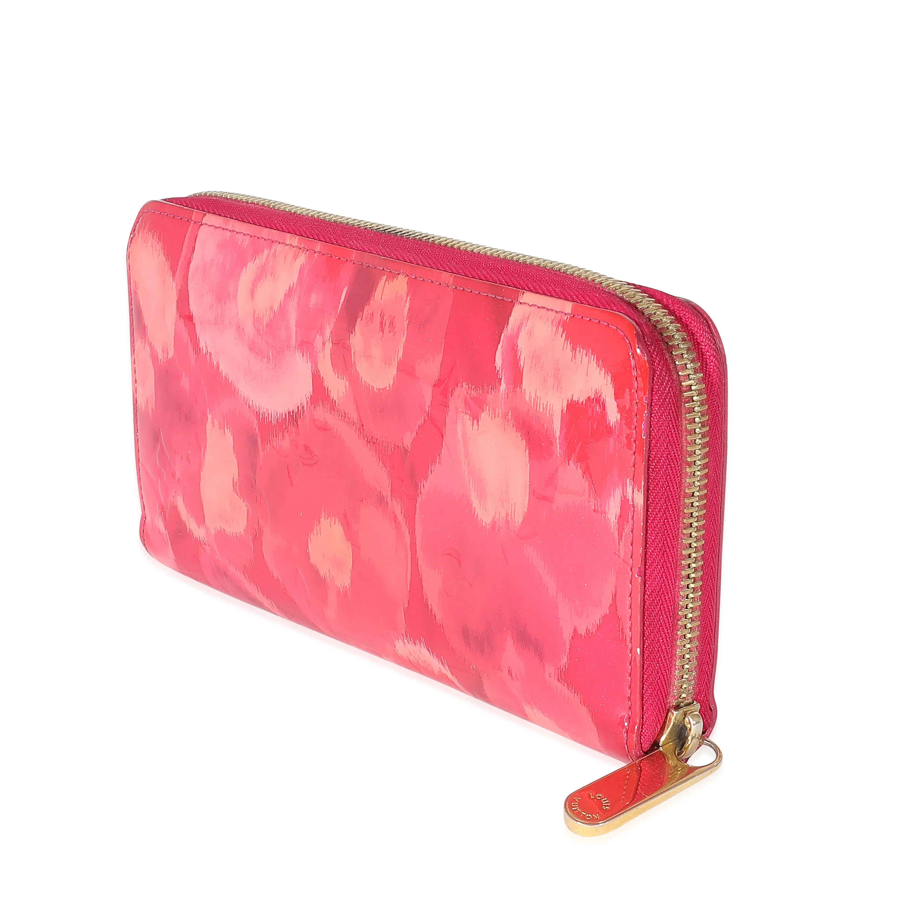 Louis Vuitton Monogram Vernis Ikat Flower Zippy Wallet - Image 2