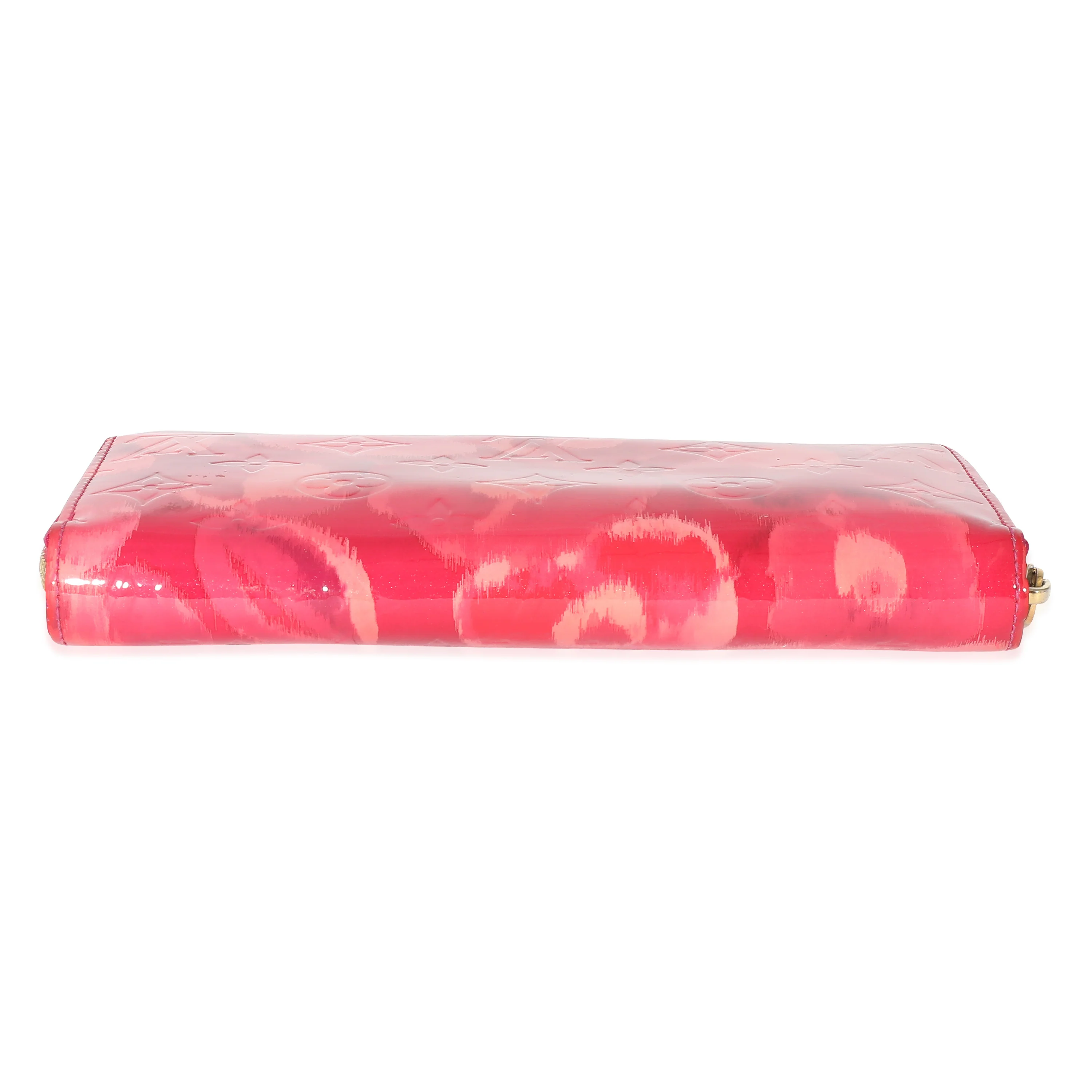 Louis Vuitton Monogram Vernis Ikat Flower Zippy Wallet - Image 5