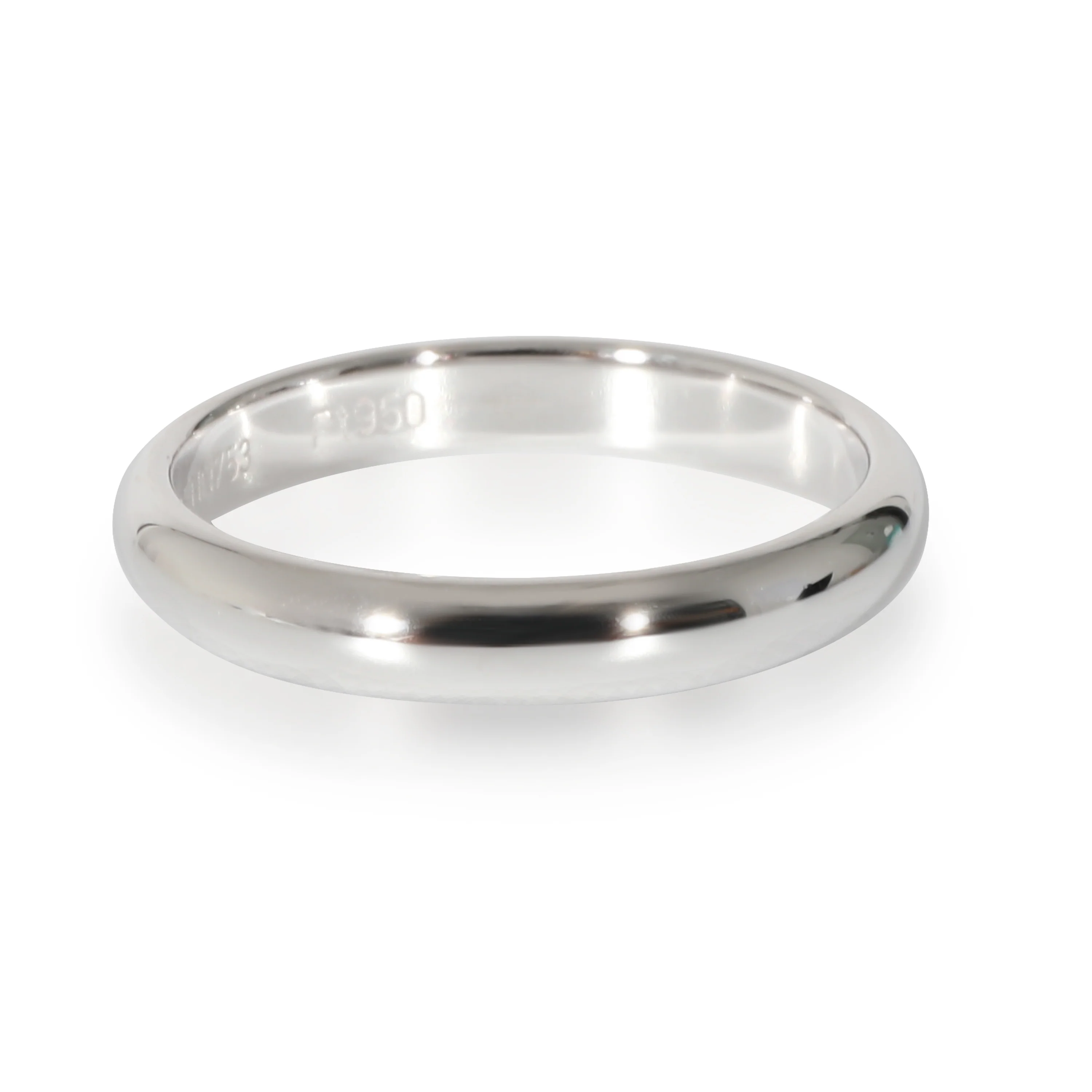 Cartier 1895 Wedding Band in Platinum