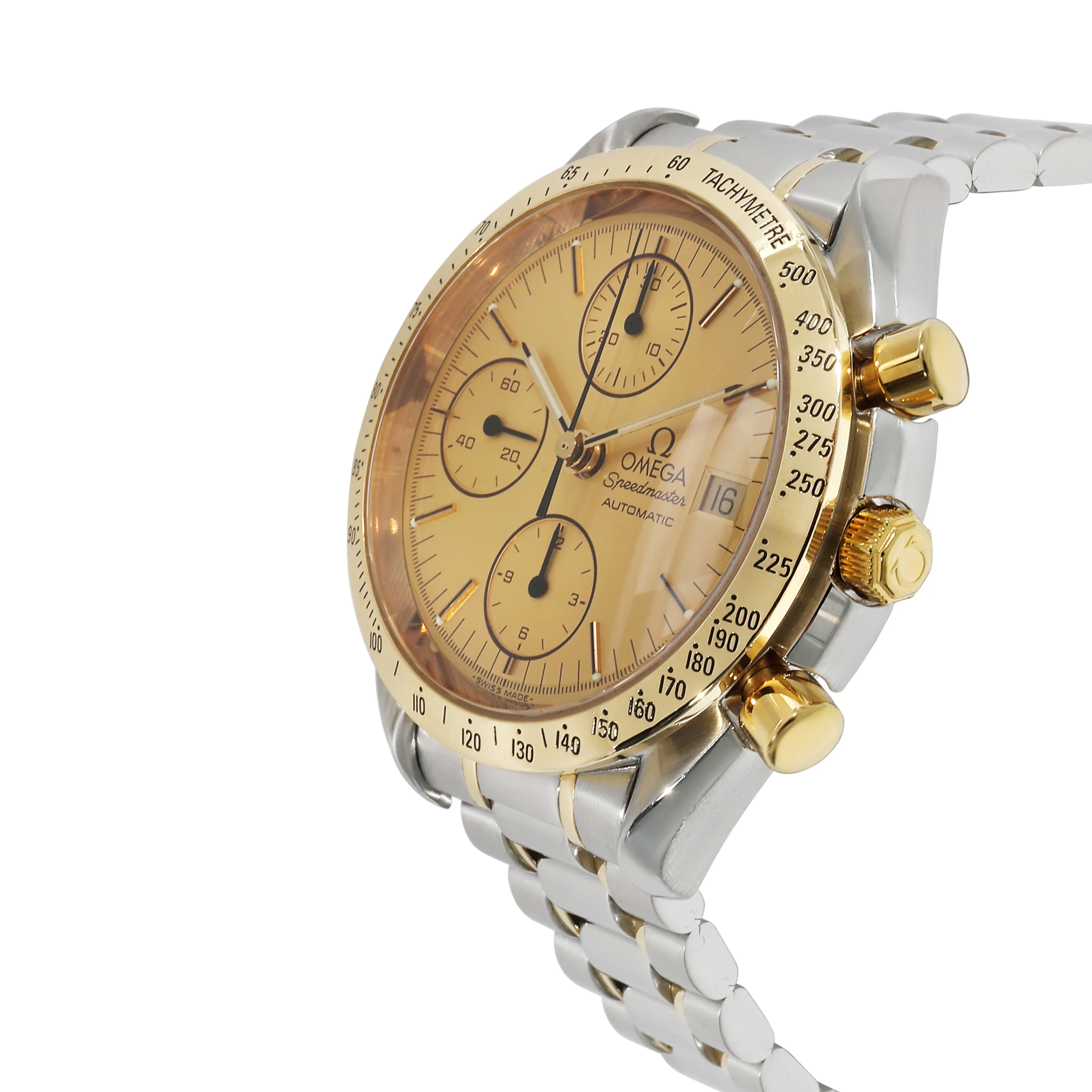 Omega Speedmaster 3311.10.00 Mens Watch in 18kt Stainless Steel/Yellow Gold - Image 3
