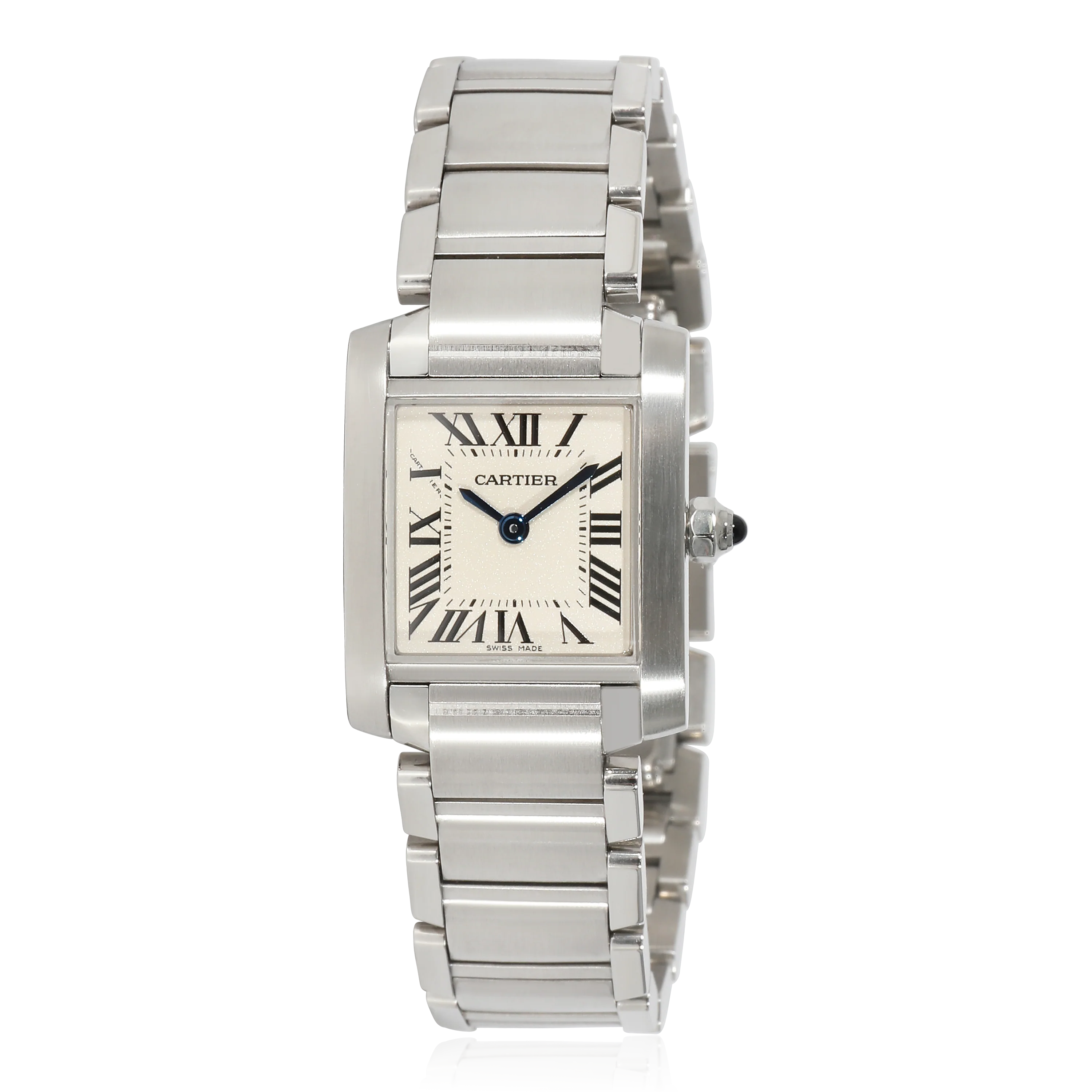 Cartier Tank Francaise W51008Q3 Womens Watch in Stainless Steel