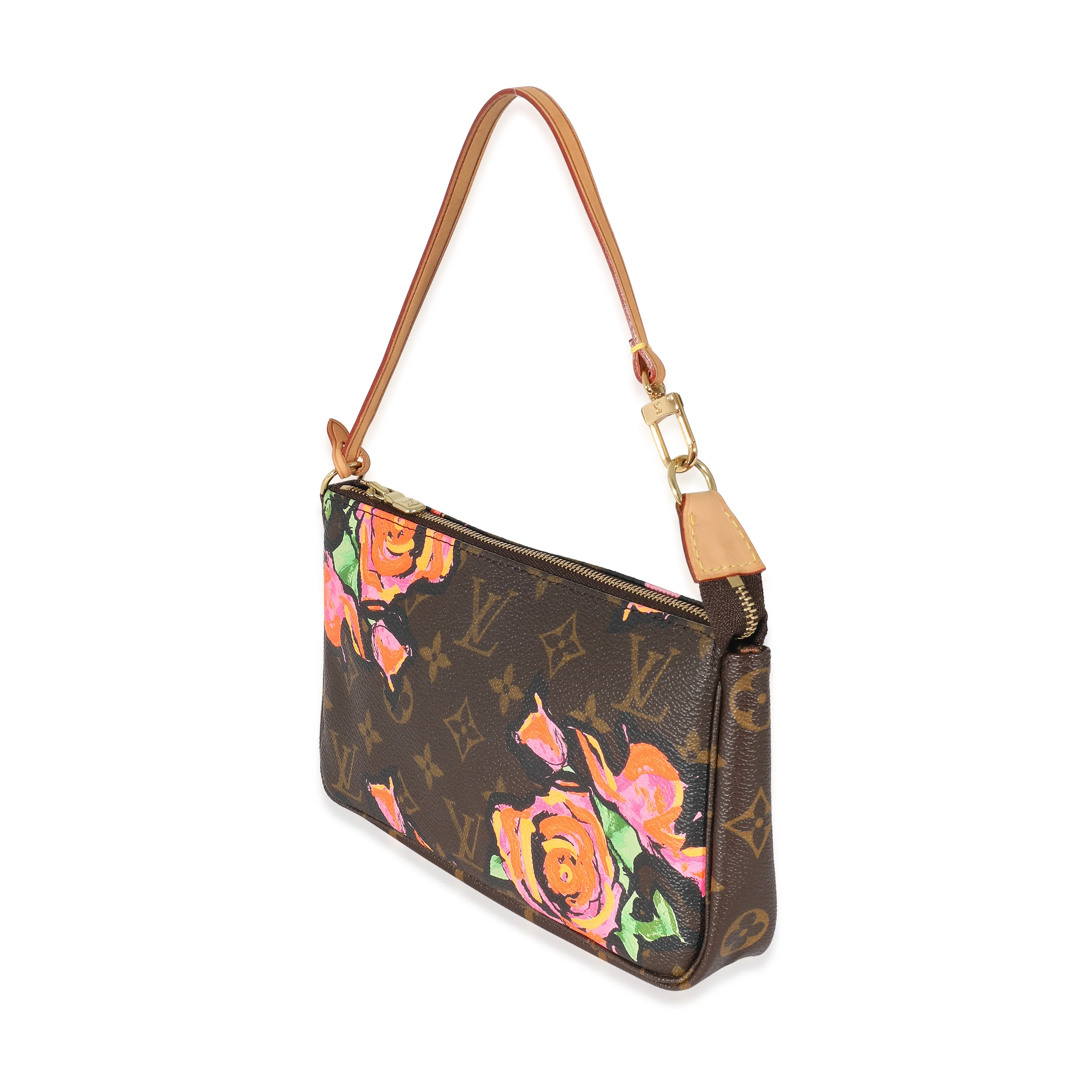 Louis Vuitton Monogram Canvas Roses Limited Edition Pochette Accessories - Image 2