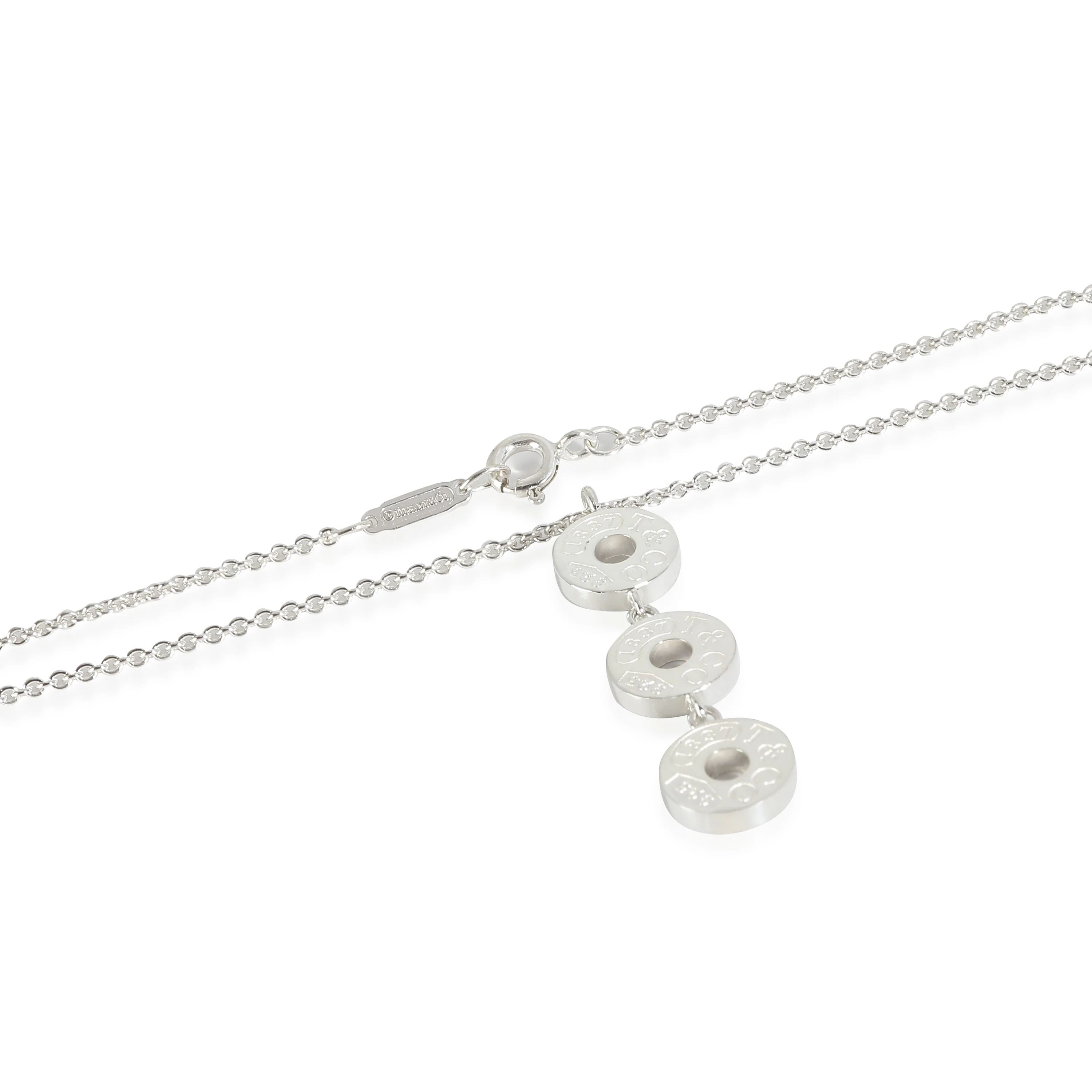1837 Triple Drop Circle Pendant in Sterling Silver - Image 3
