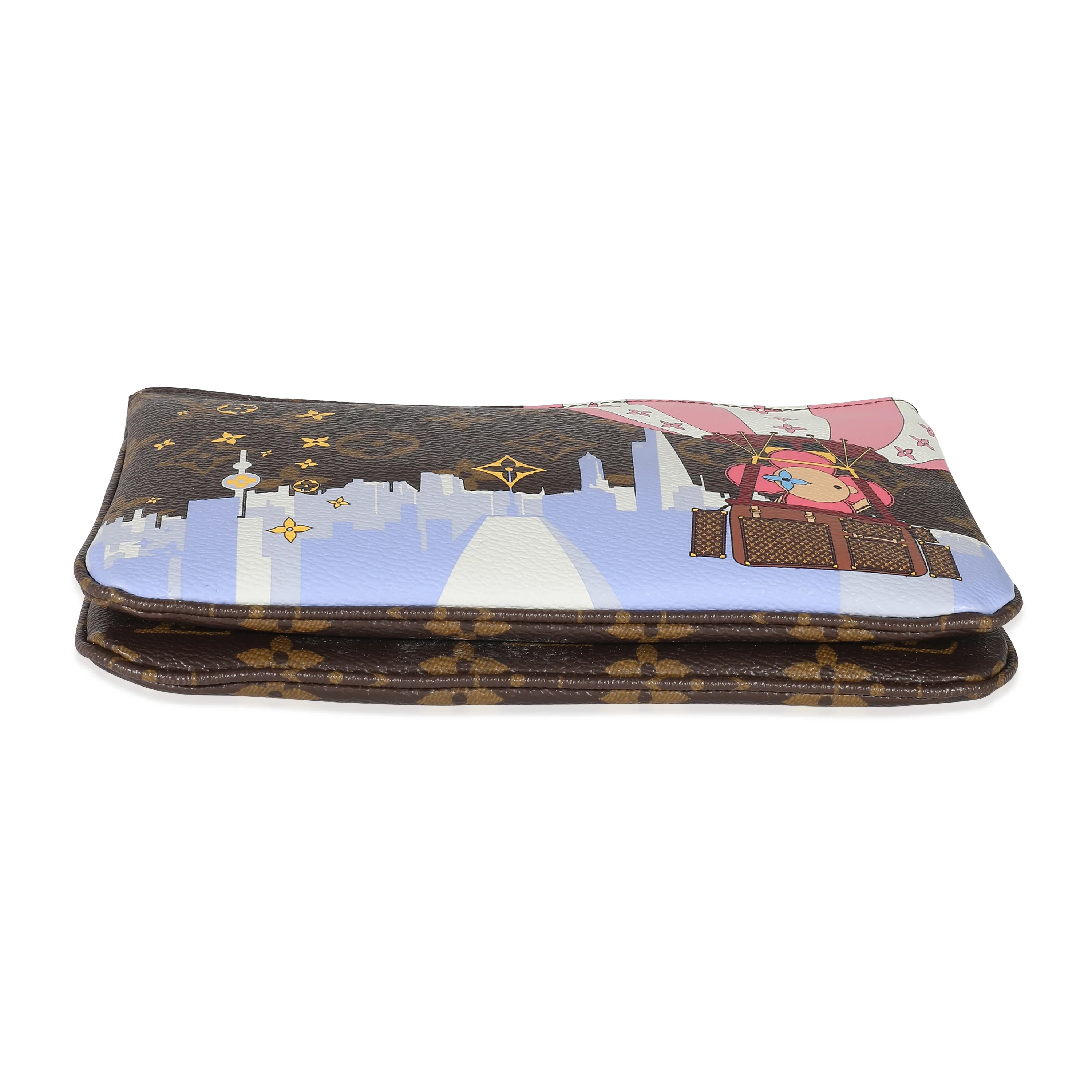 Louis Vuitton Monogram Canvas Vivienne Christmas Animation Double Zip Pochette - Image 5