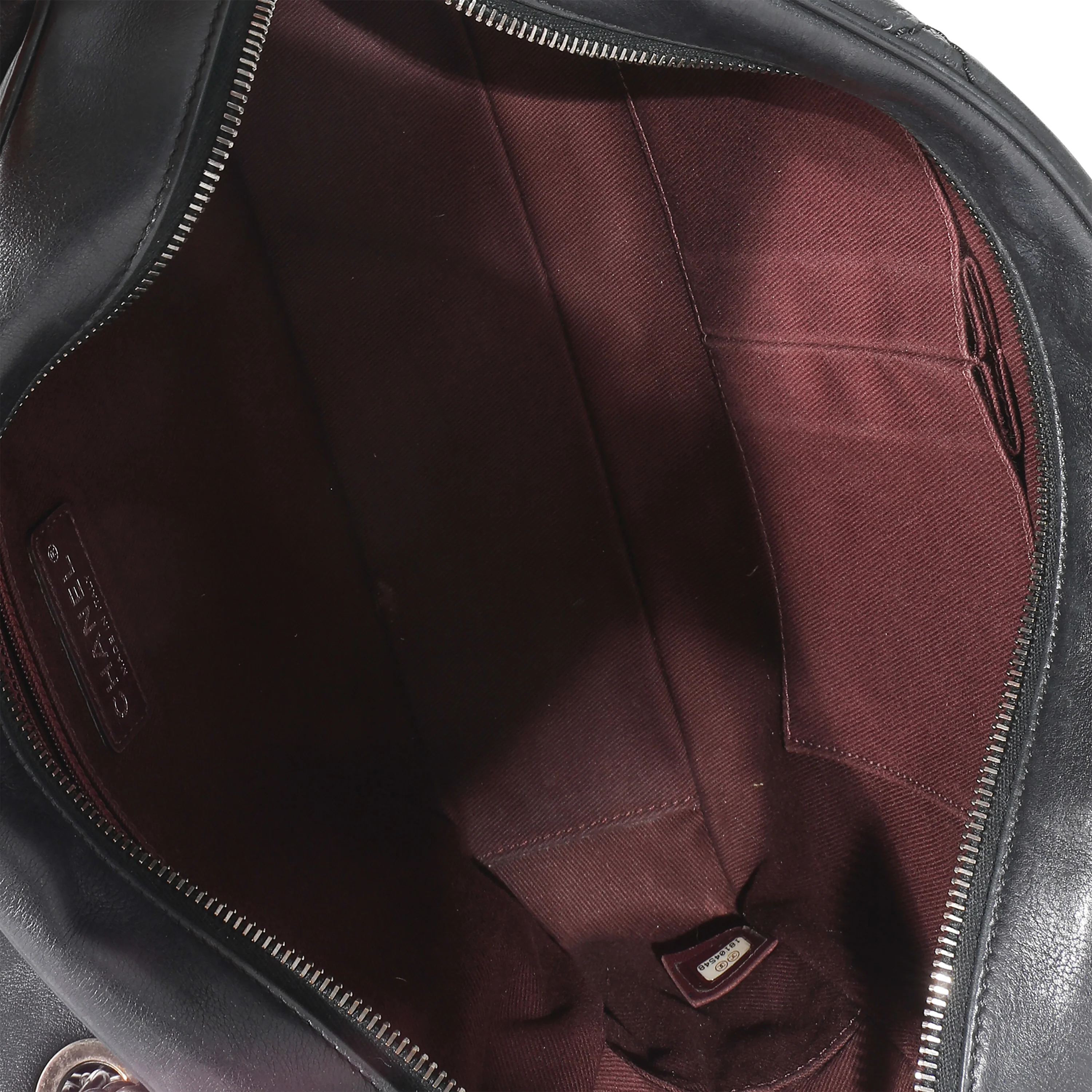 Black Quilted Calfskin Paris Edinburgh Coco Sporran Jumbo Flap Bag - Image 8