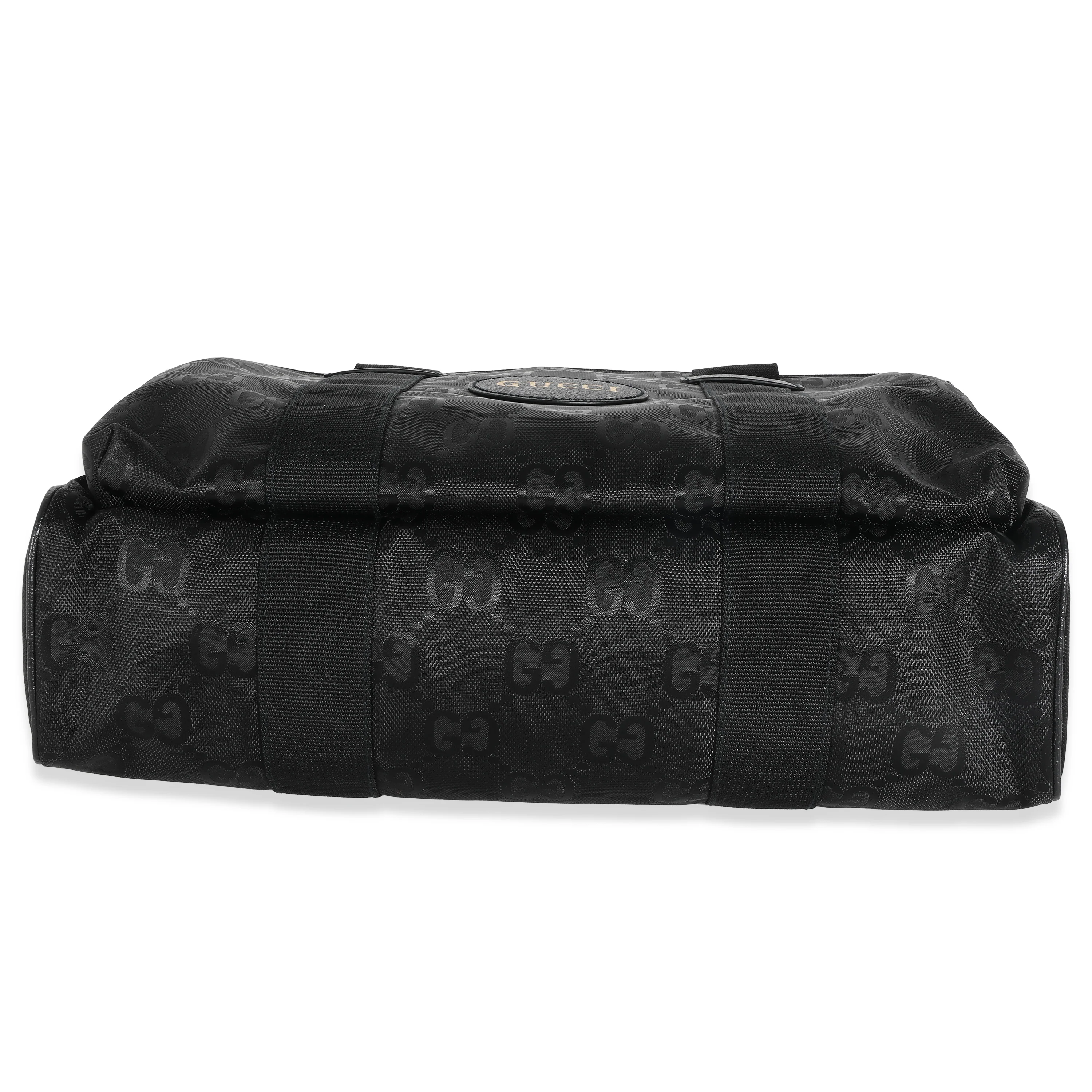 Gucci Black Nylon GG Off The Grid Briefcase - Image 7