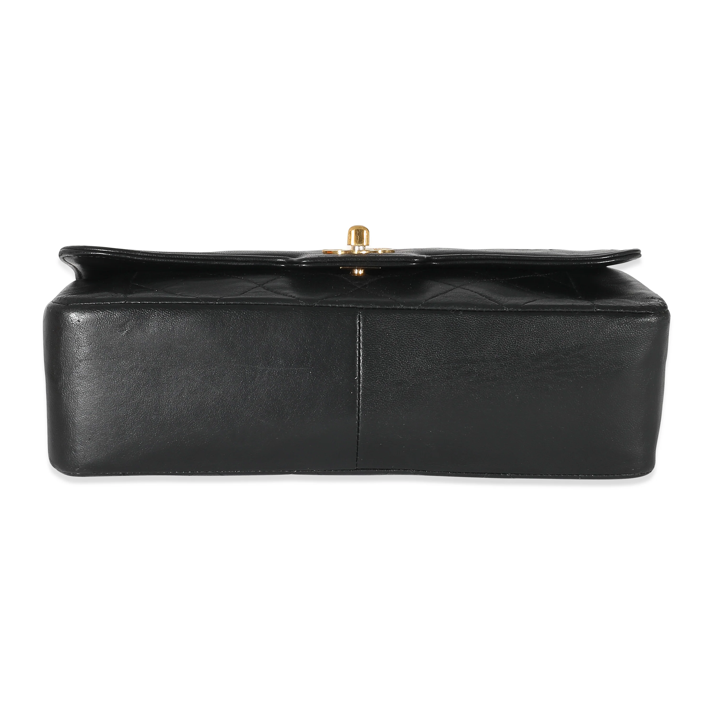 Chanel Black Quilted Lambskin CC Medium Flap Bag - Image 5