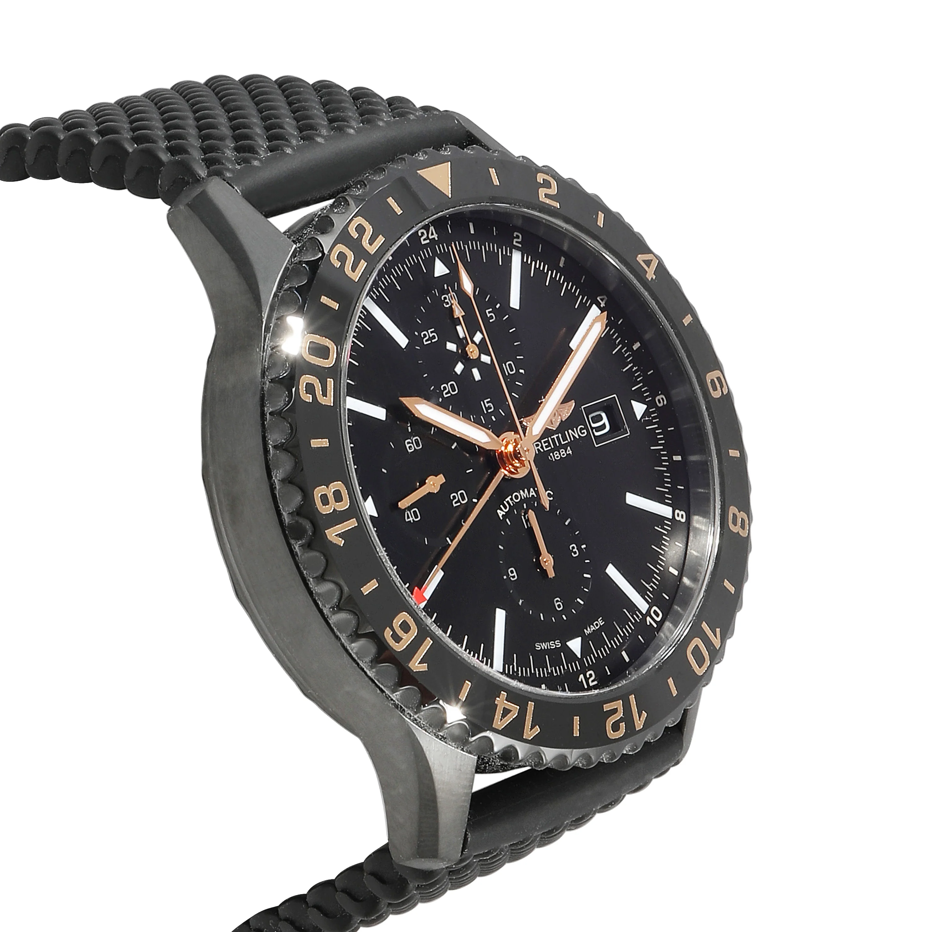 Chronoliner Las Vegas Edition M24310 Mens Watch in Black Steel - Image 2