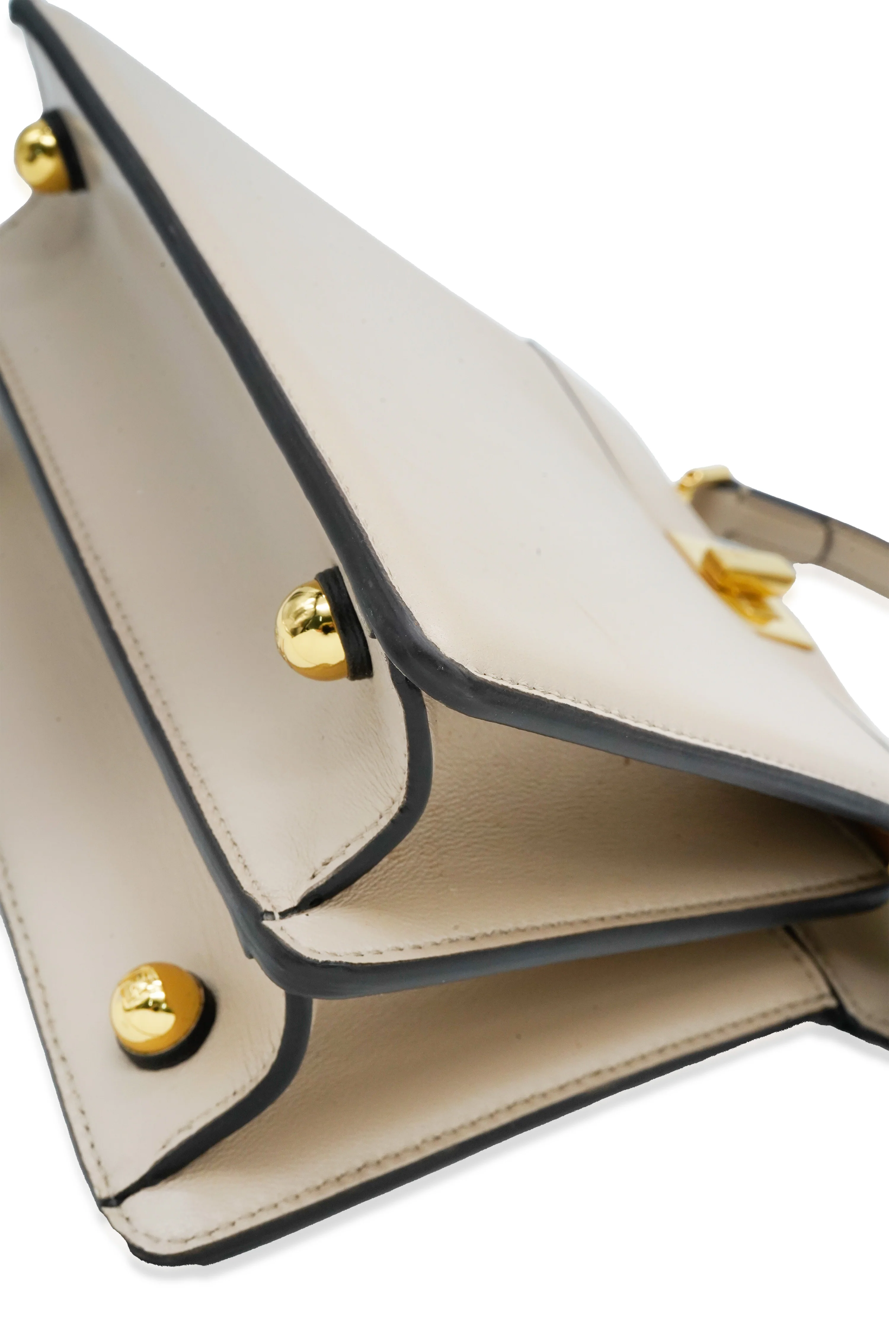 Fendi Dove Grey Nappa Leather Petite ISeeU Peekaboo - Image 8