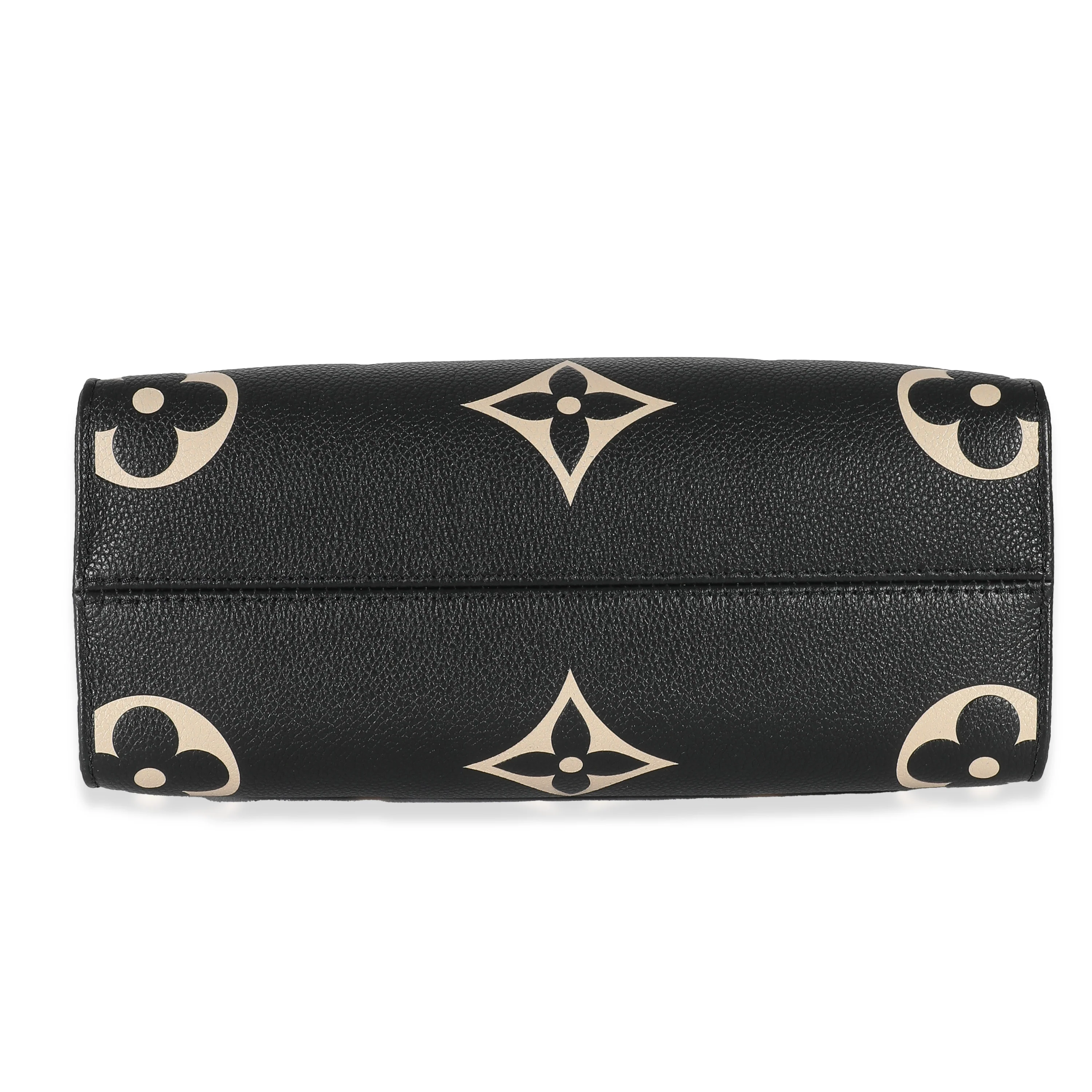 Louis Vuitton Black & Beige Bicolor Monogram Empreinte Onthego PM - Image 5
