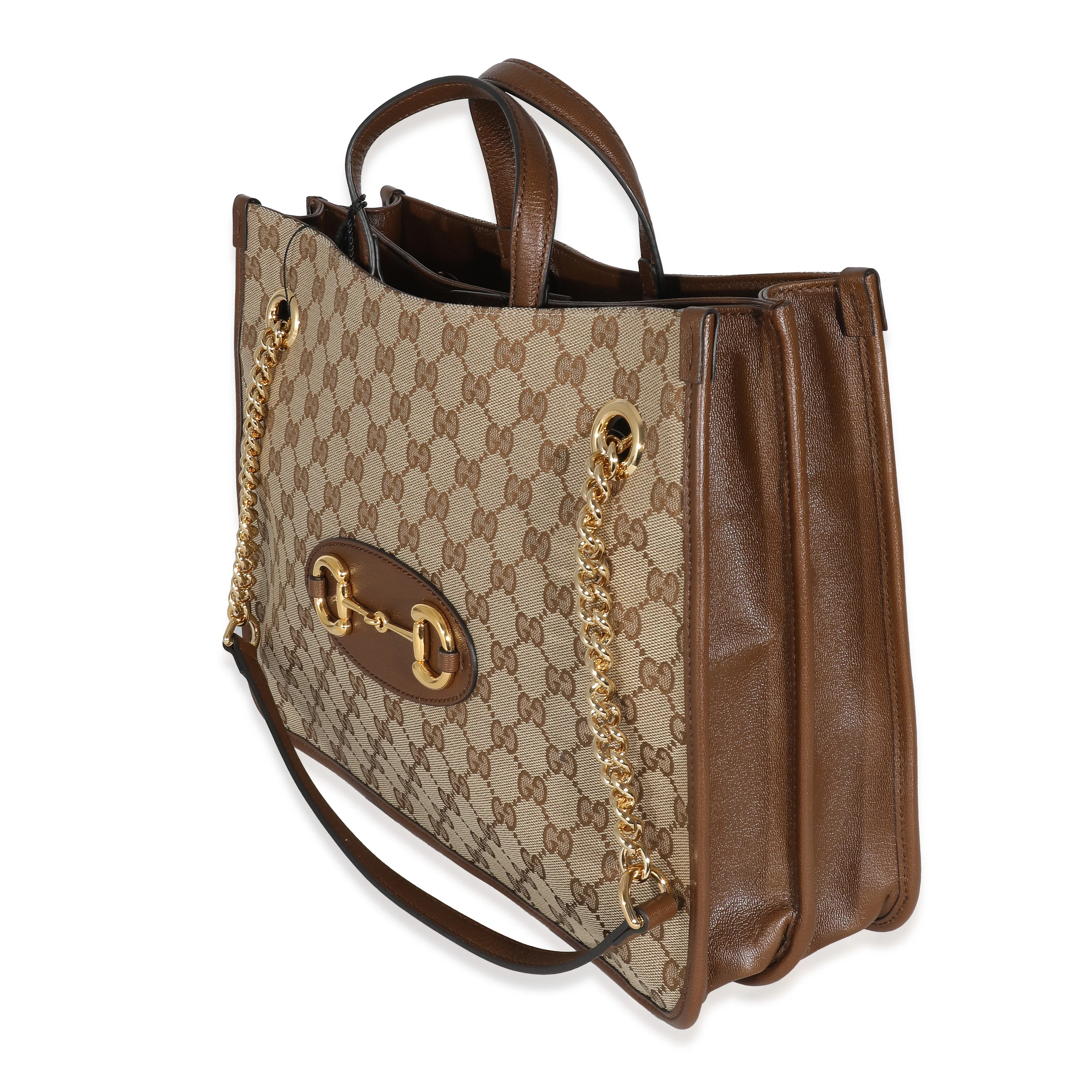 Beige GG Canvas Medium Horsebit 1955 Tote - Image 2