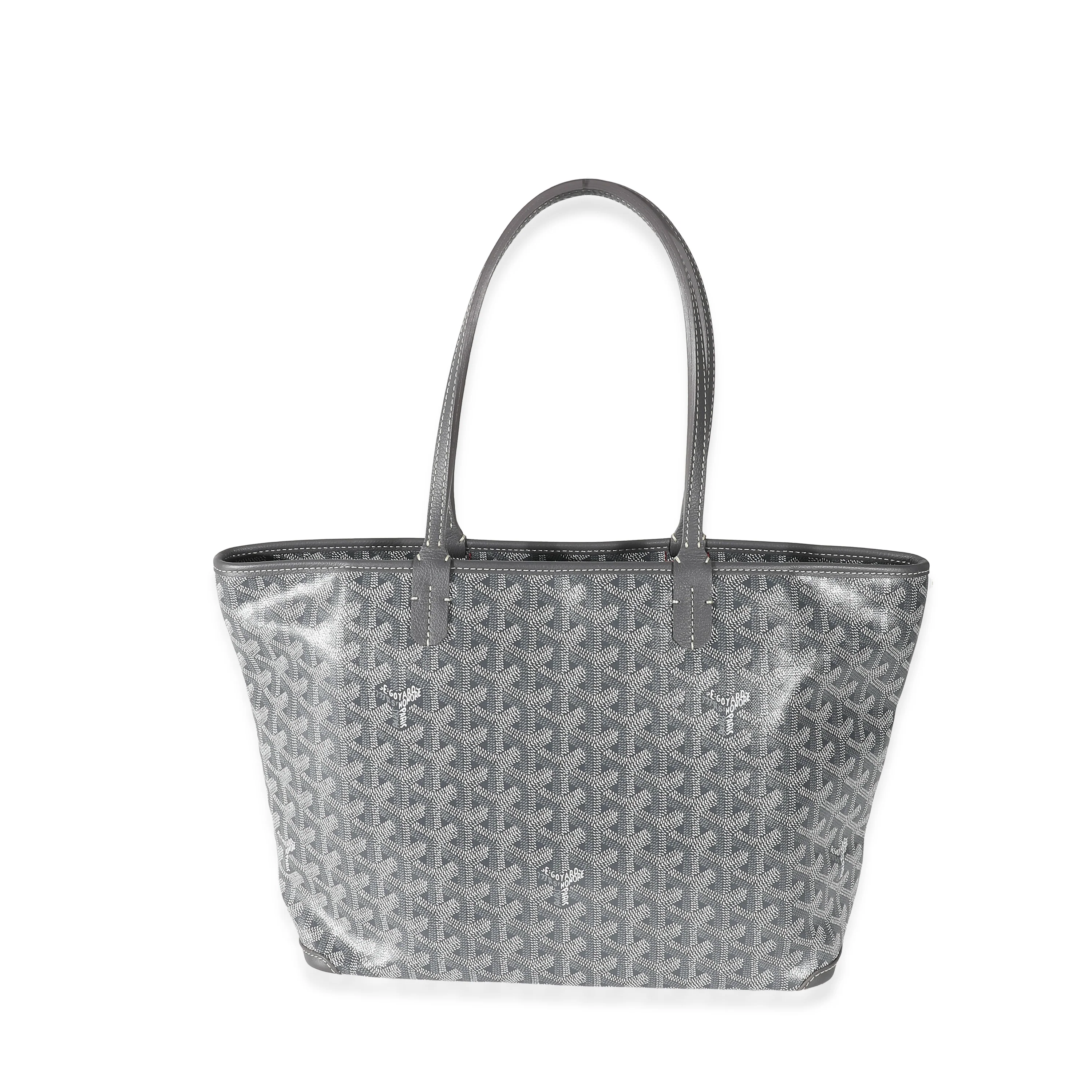 Goyard Grey Goyardine Canvas Artois PM - Image 5
