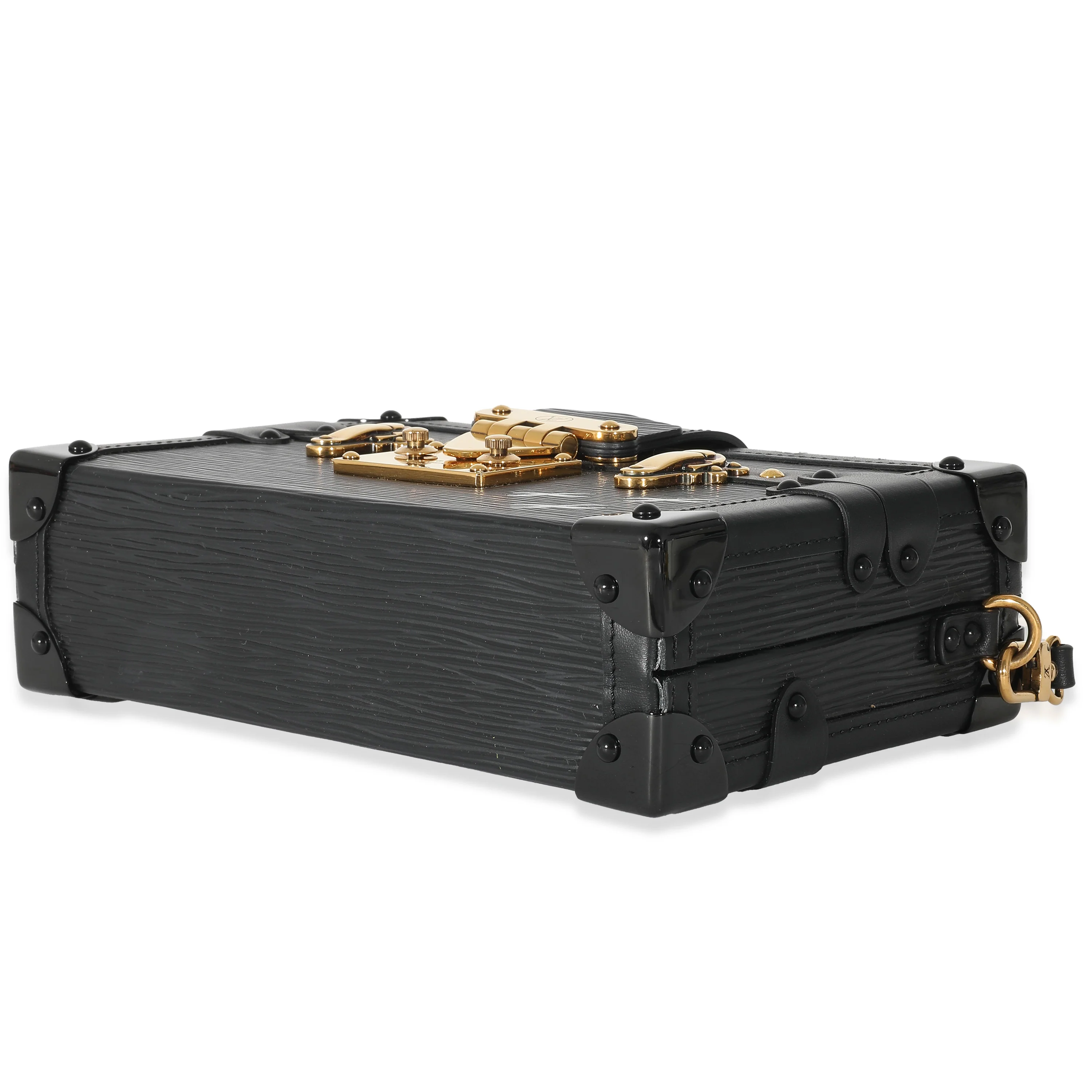 Louis Vuitton Black Epi Petite Malle - Image 6