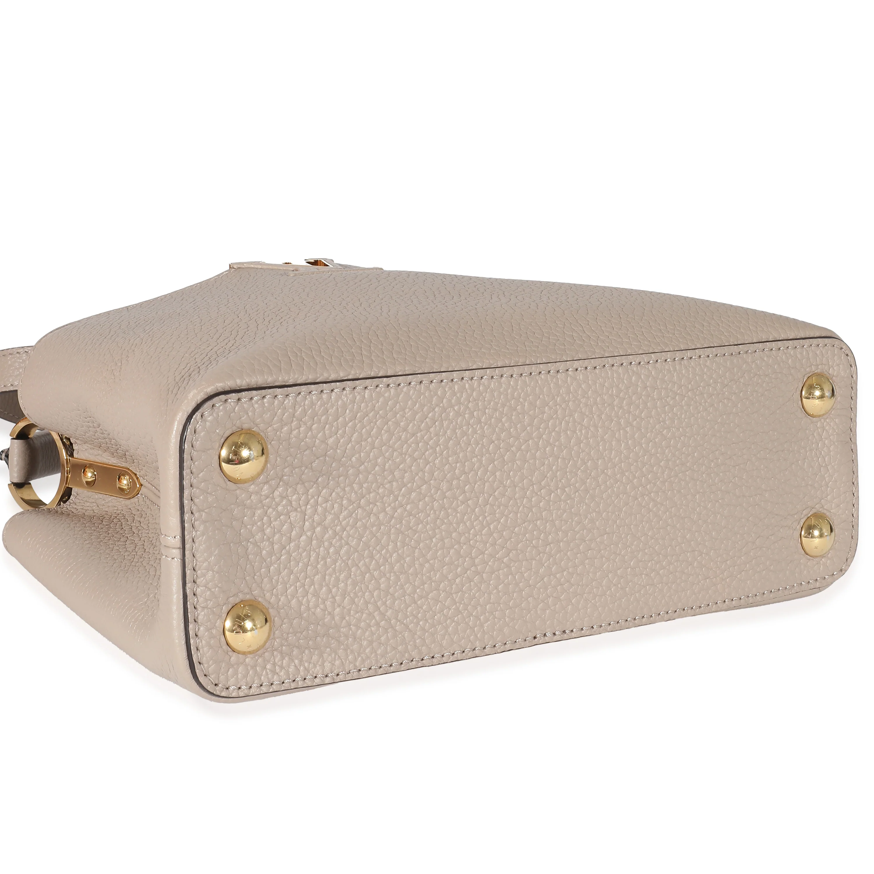 Louis Vuitton Grey Taurillon Capucines BB - Image 4