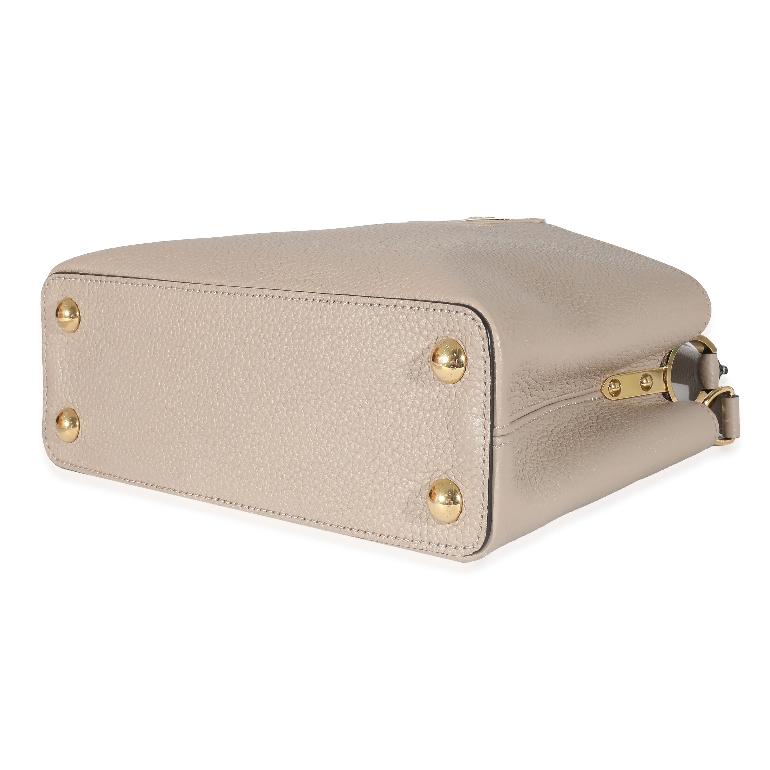 Louis Vuitton Grey Taurillon Capucines BB - Image 6