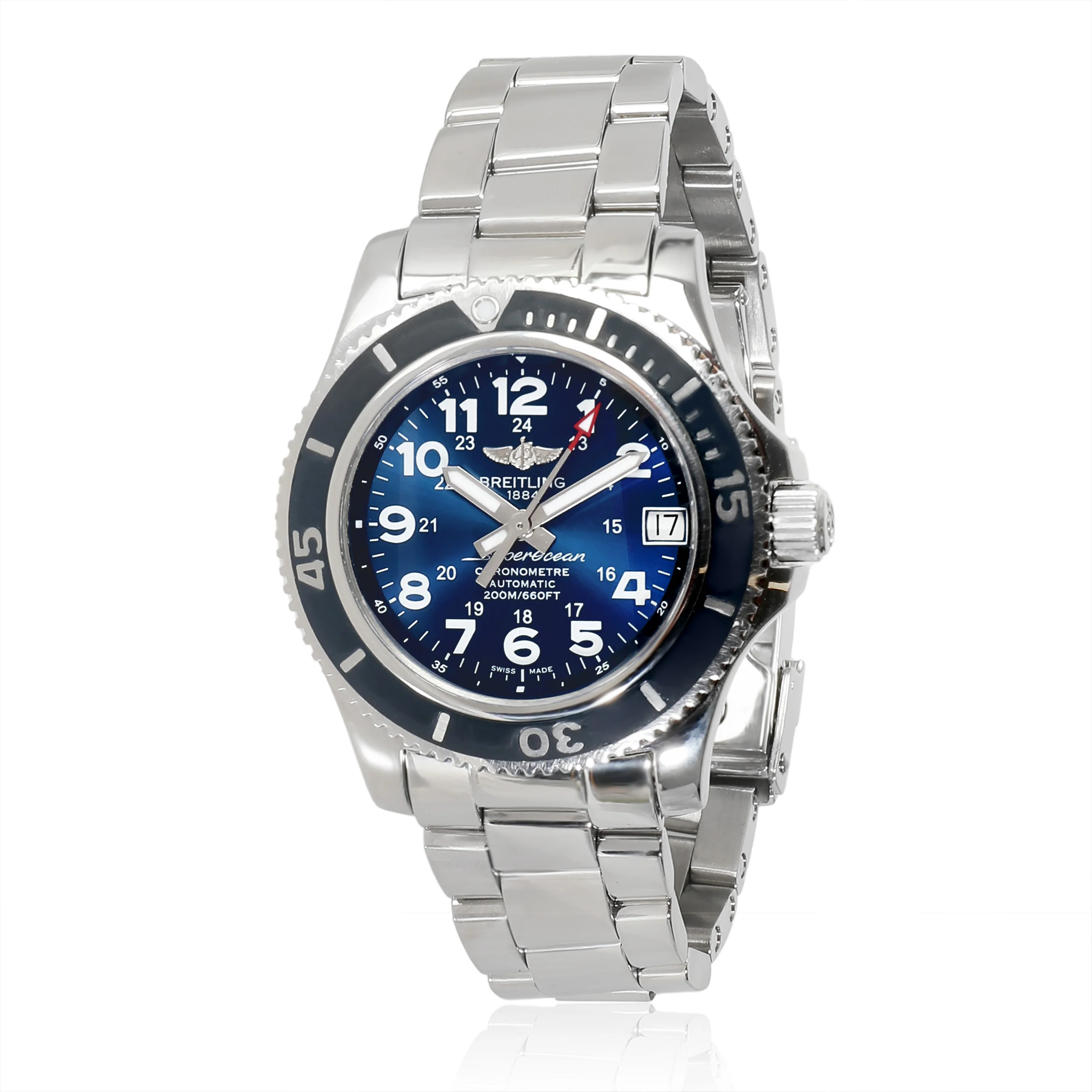 Superocean II A17312D1/C938 Unisex Watch in Stainless Steel