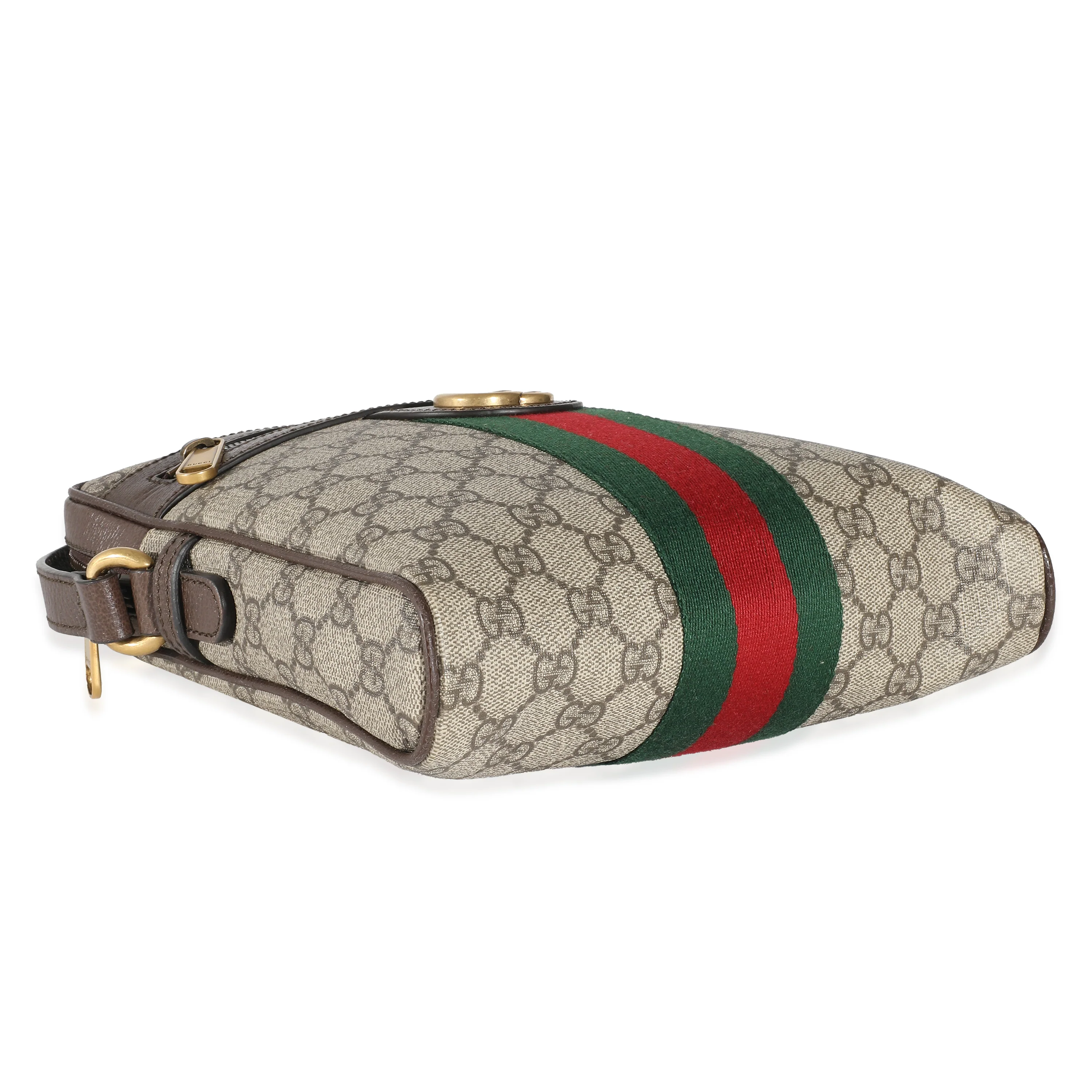 Gucci Beige GG Canvas Small Ophidia Messenger - Image 6