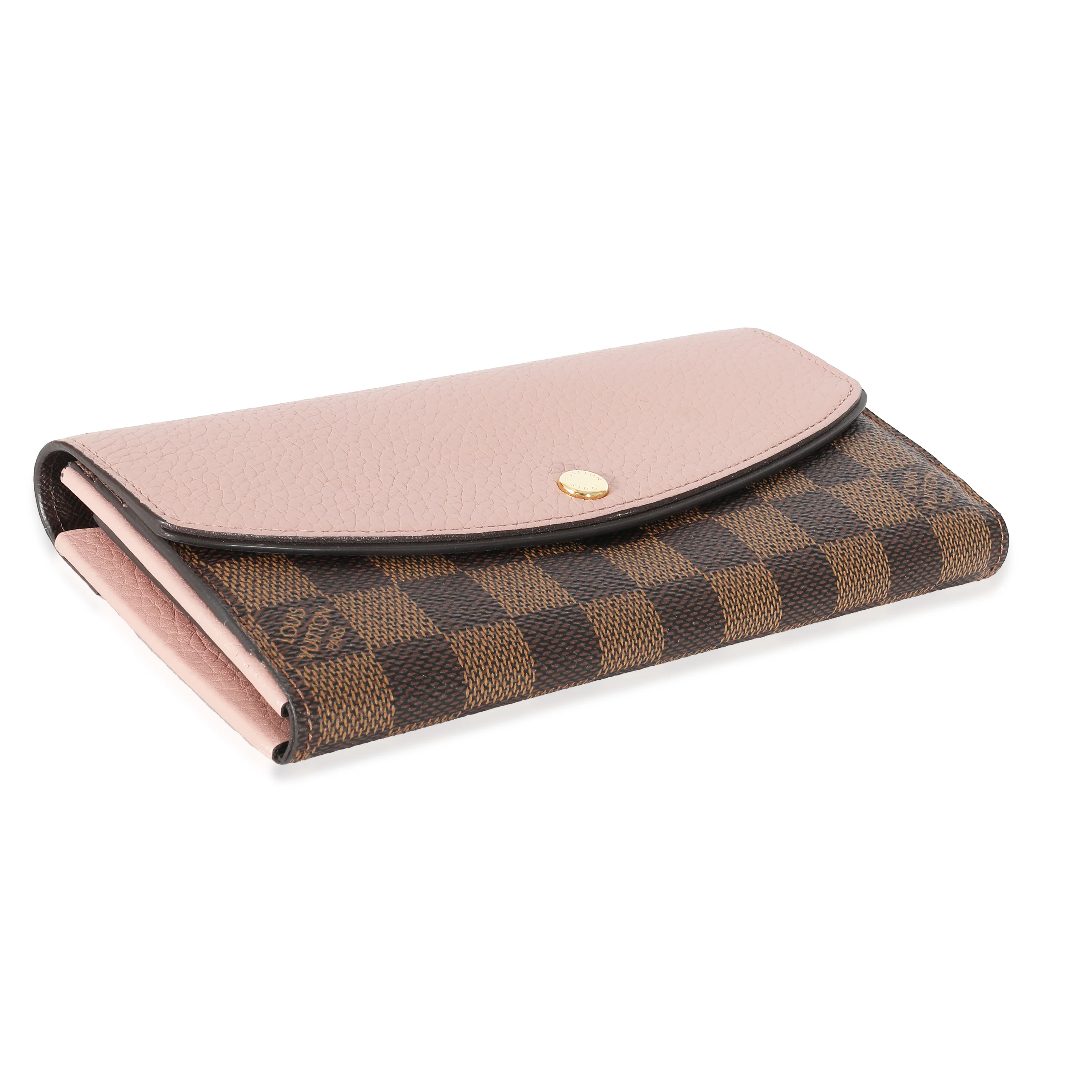 Louis Vuitton Magnolia Damier Ebene Canvas Normandy Wallet - Image 2
