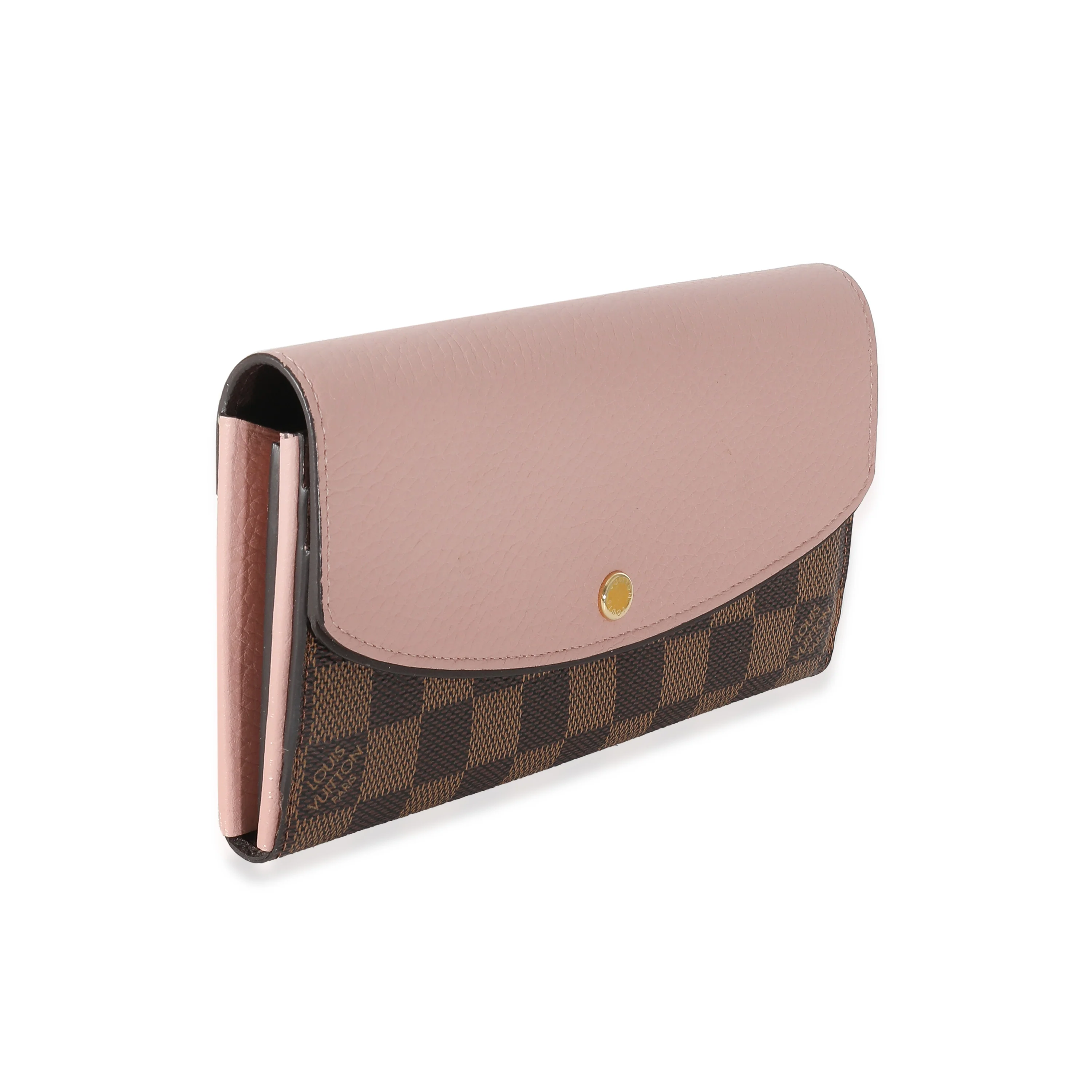 Louis Vuitton Magnolia Damier Ebene Canvas Normandy Wallet - Image 6