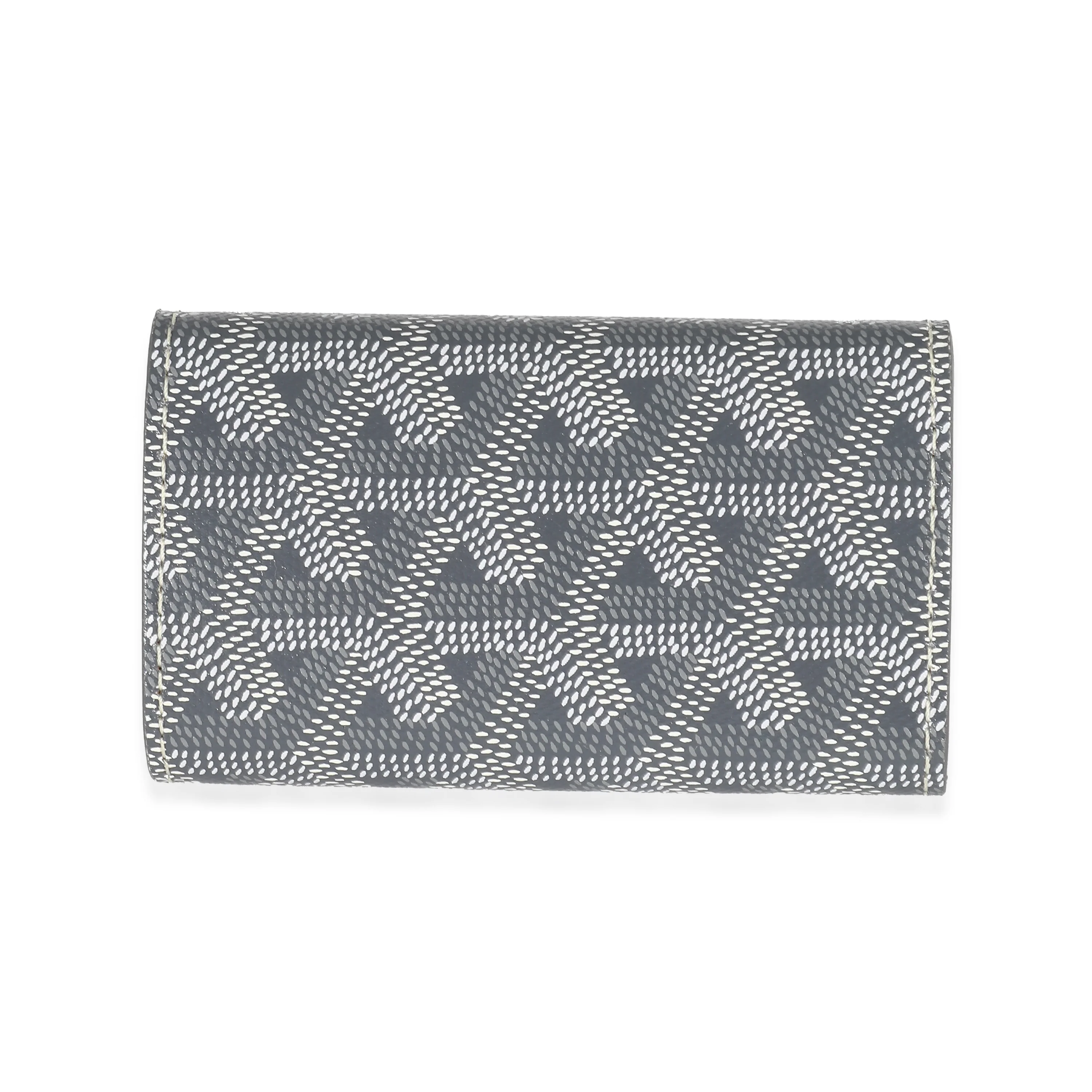 Goyard Grey Goyardine Canvas Saint Michel 6 Key Holder - Image 3