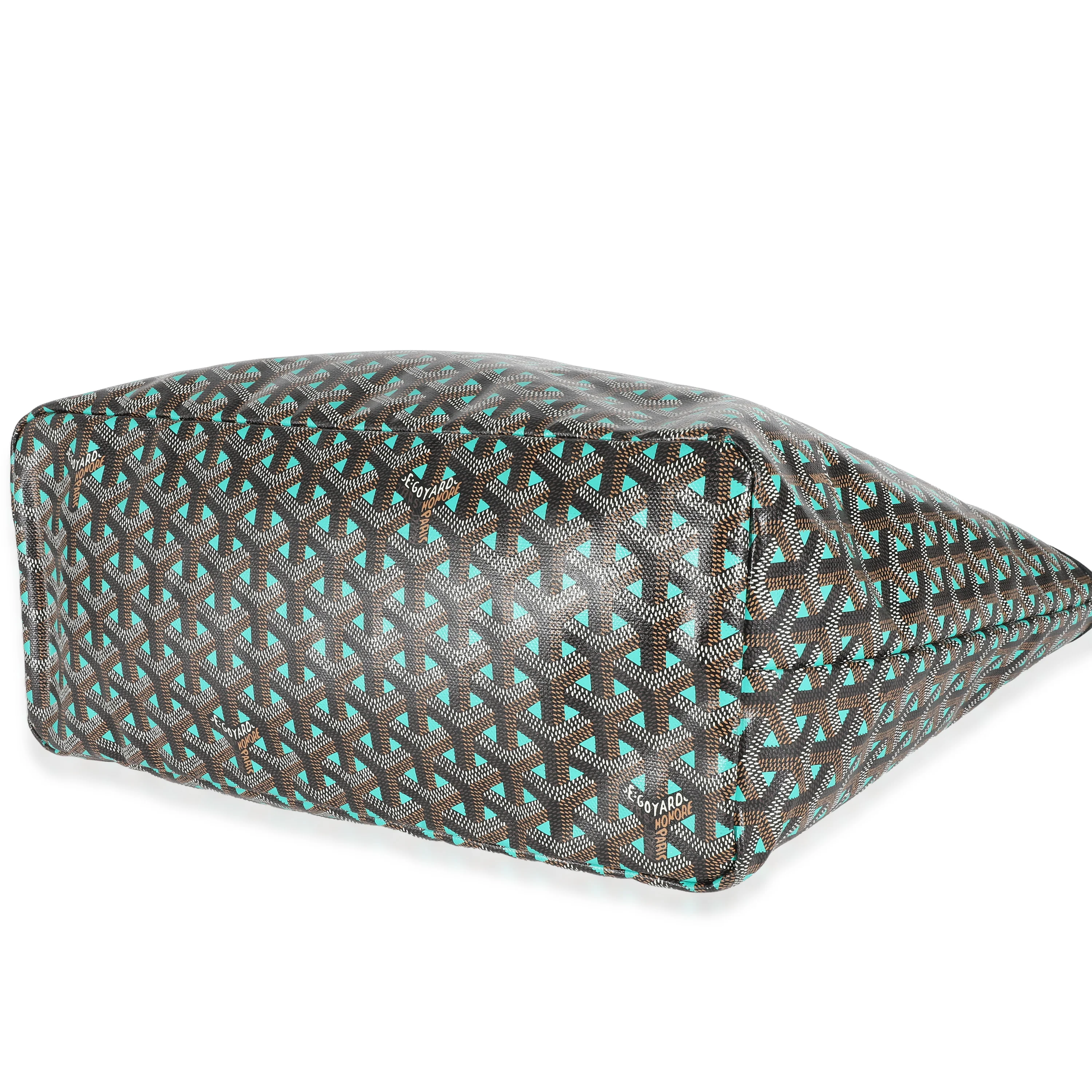 Goyard Black Opaline Goyardine Canvas Claire Voie Saint Louis PM - Image 6