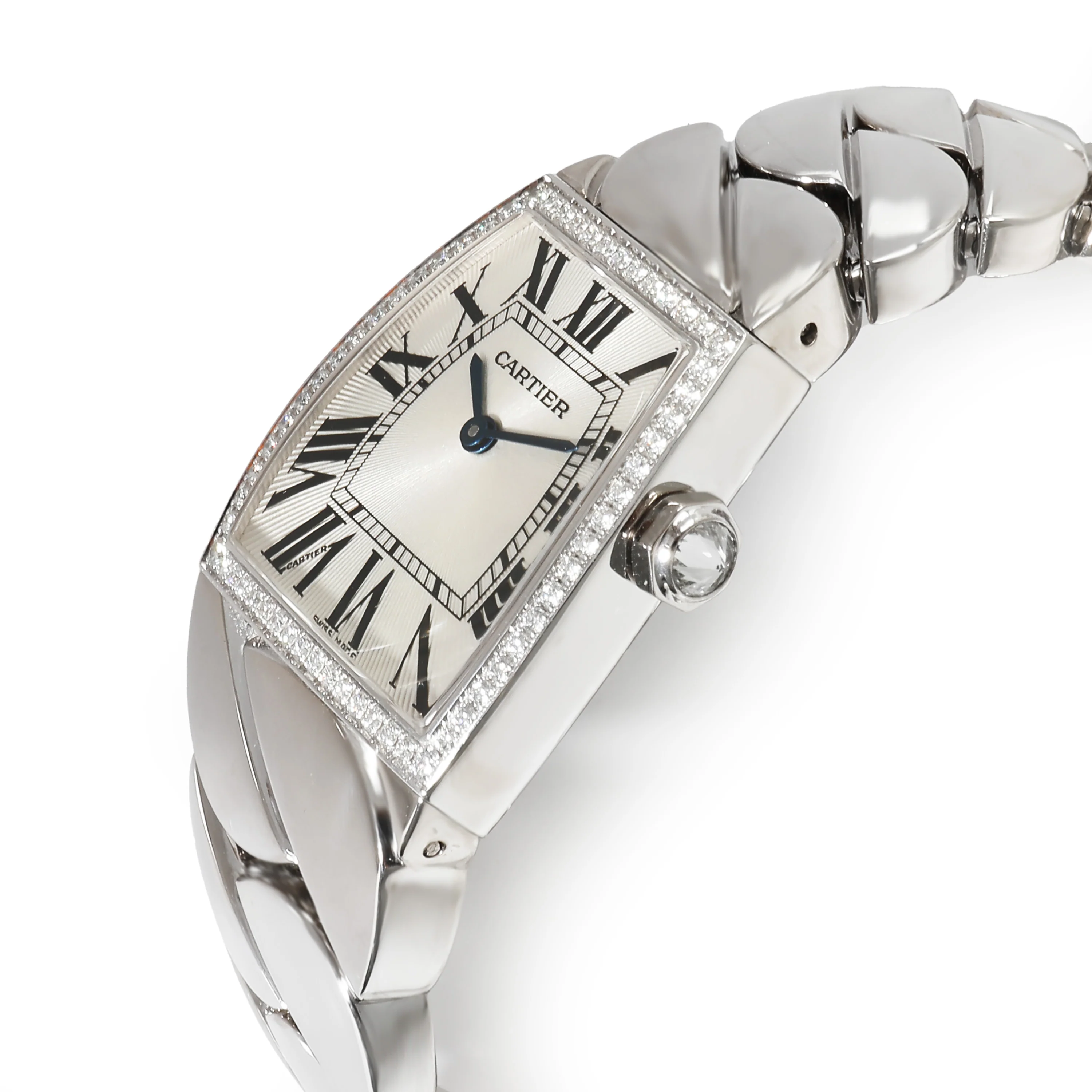 La Dona de Cartier 2895 Unisex Watch in 18kt White Gold - Image 3