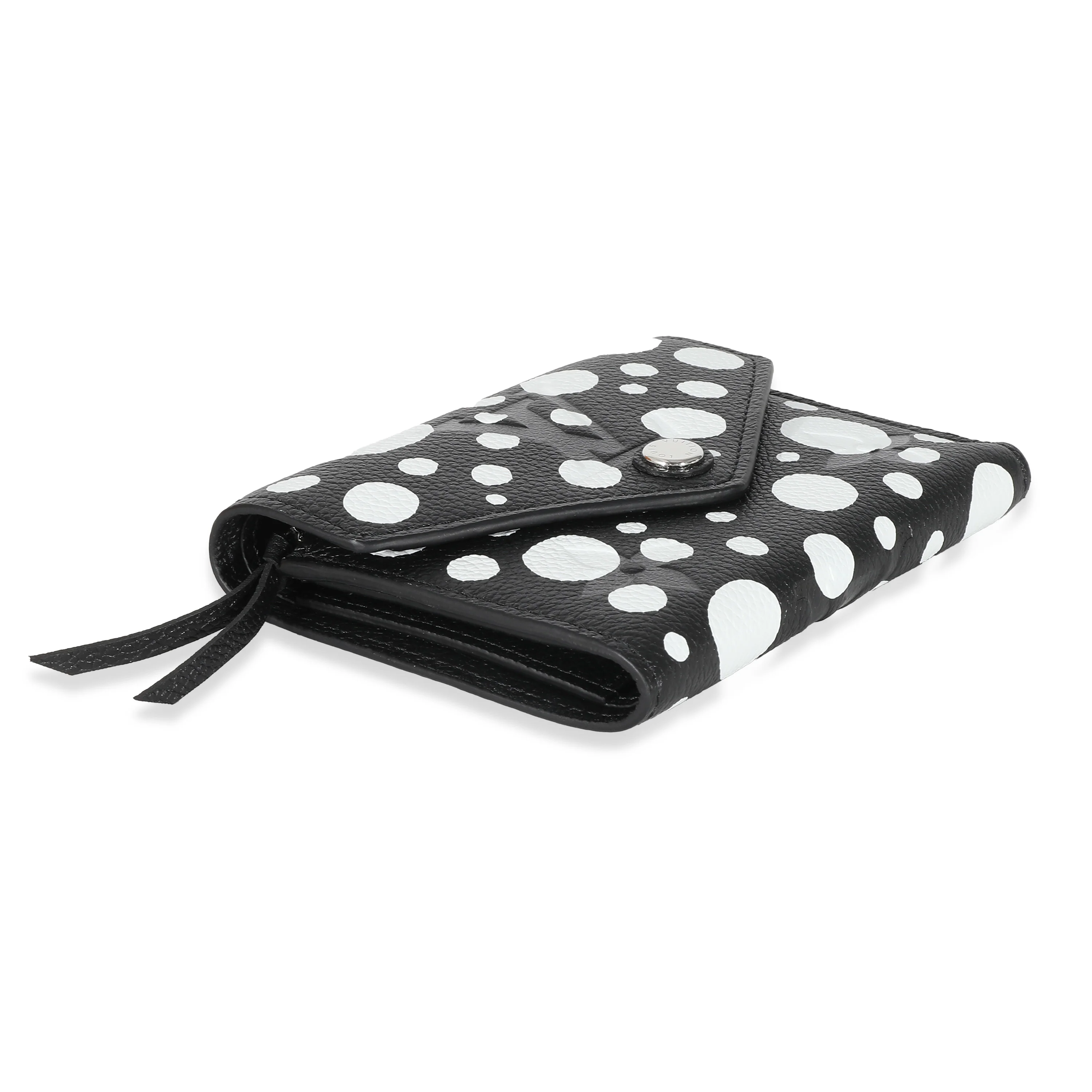 Louis Vuitton X YK Black & White Monogram Empreinte Victorine Wallet - Image 4