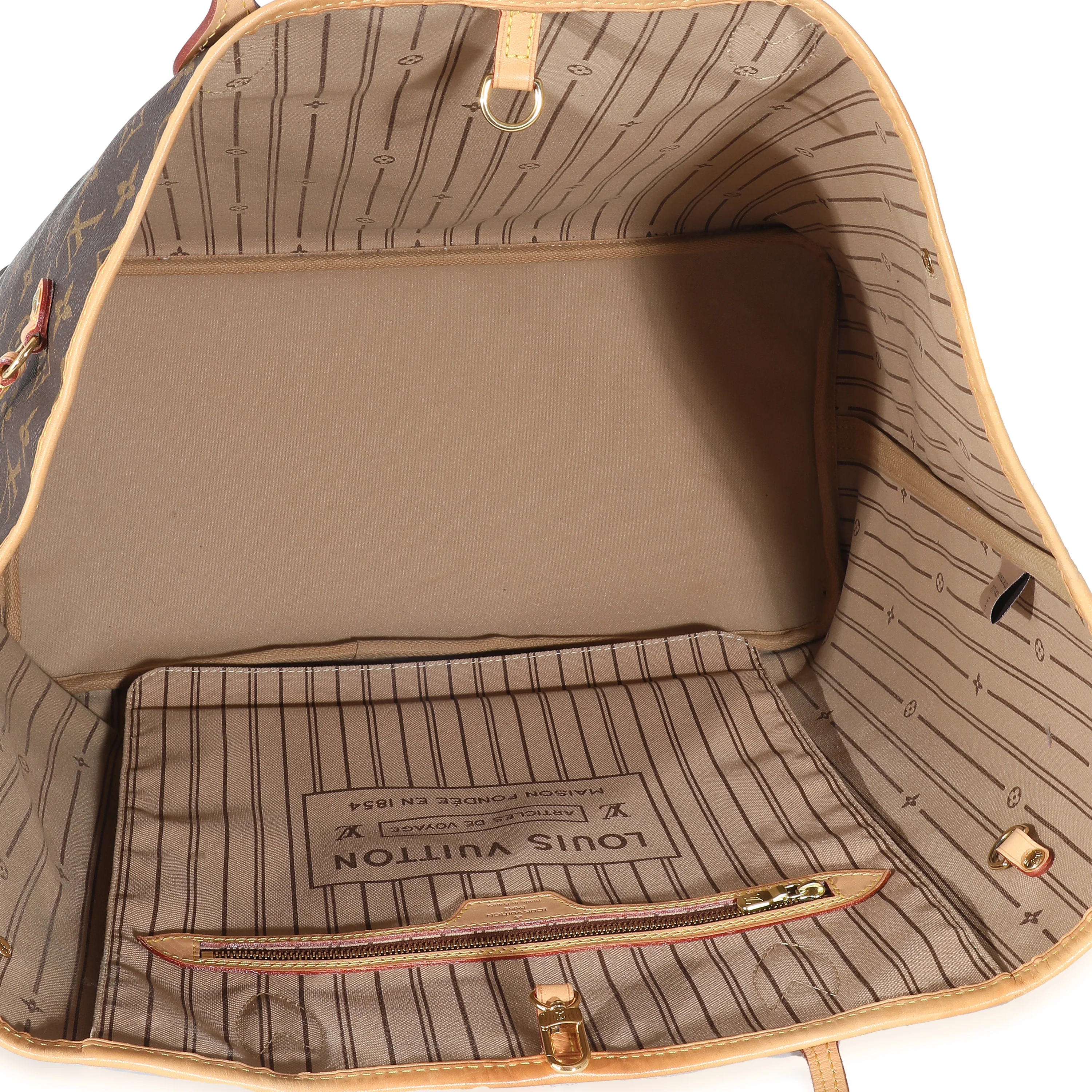 Louis Vuitton Monogram Canvas Neverfull GM - Image 9