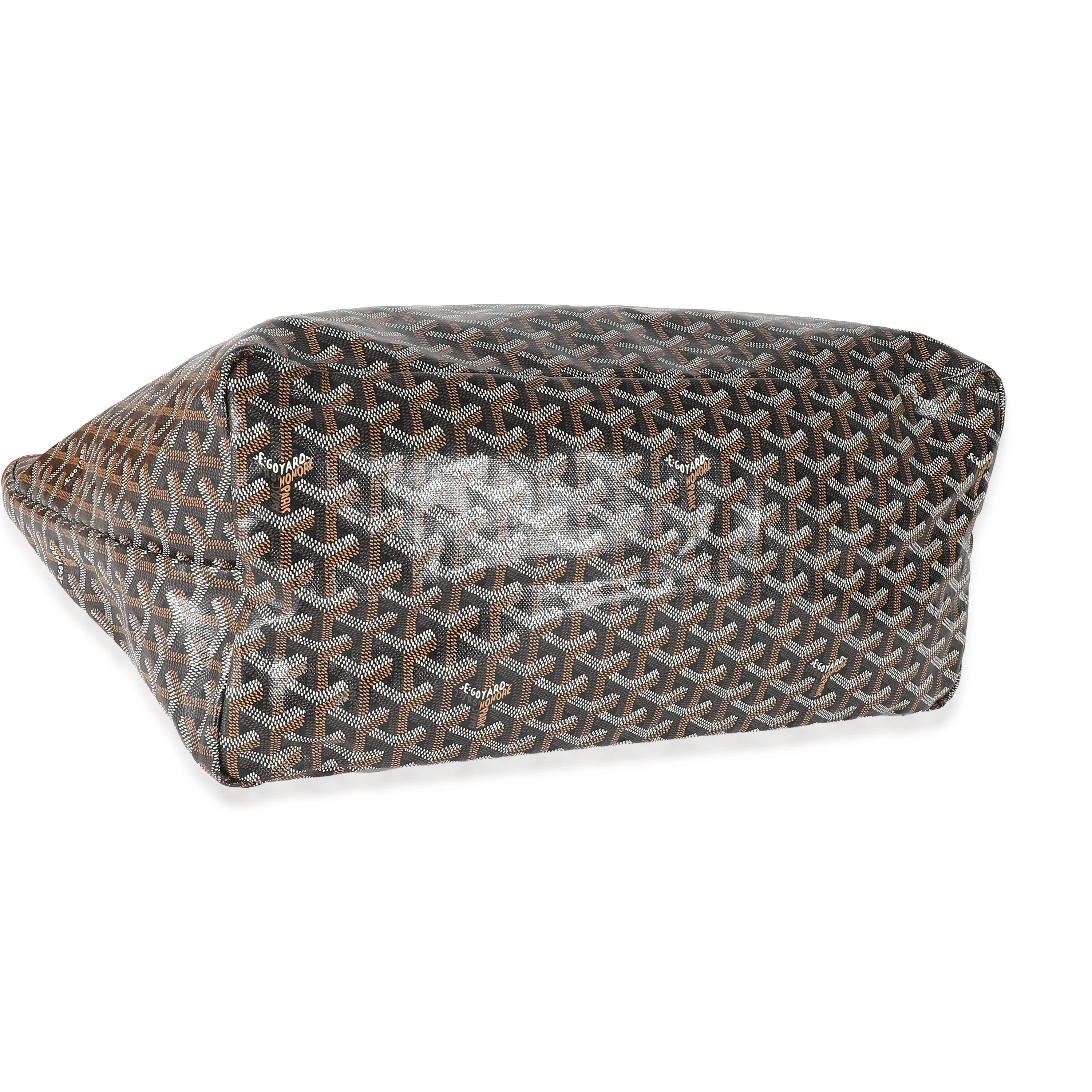 Goyard Black Gold Goyardine Canvas Saint Louis GM - Image 4