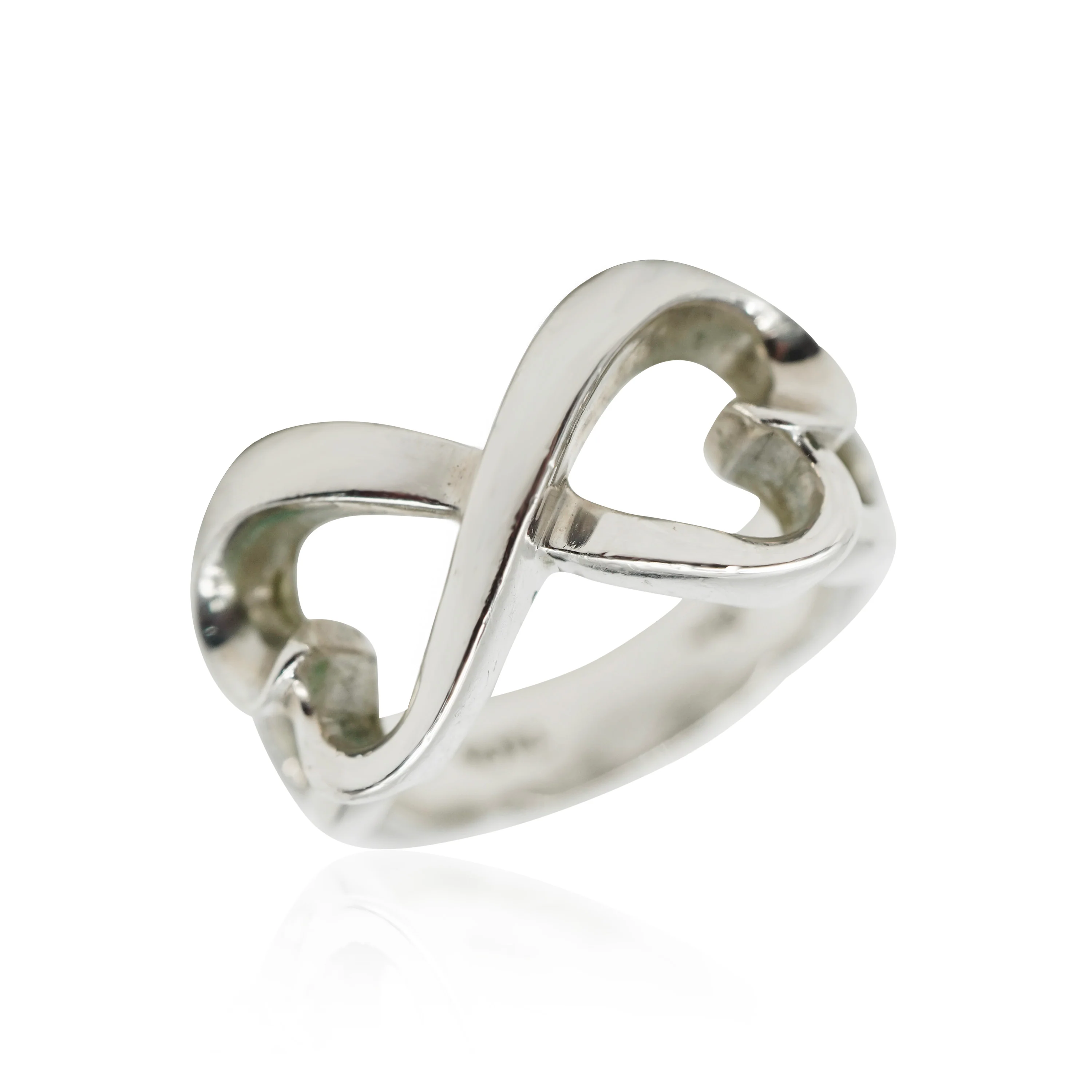 Tiffany Paloma Picasso Loving Heart Infinity Ring in Sterling Silver - Image 3