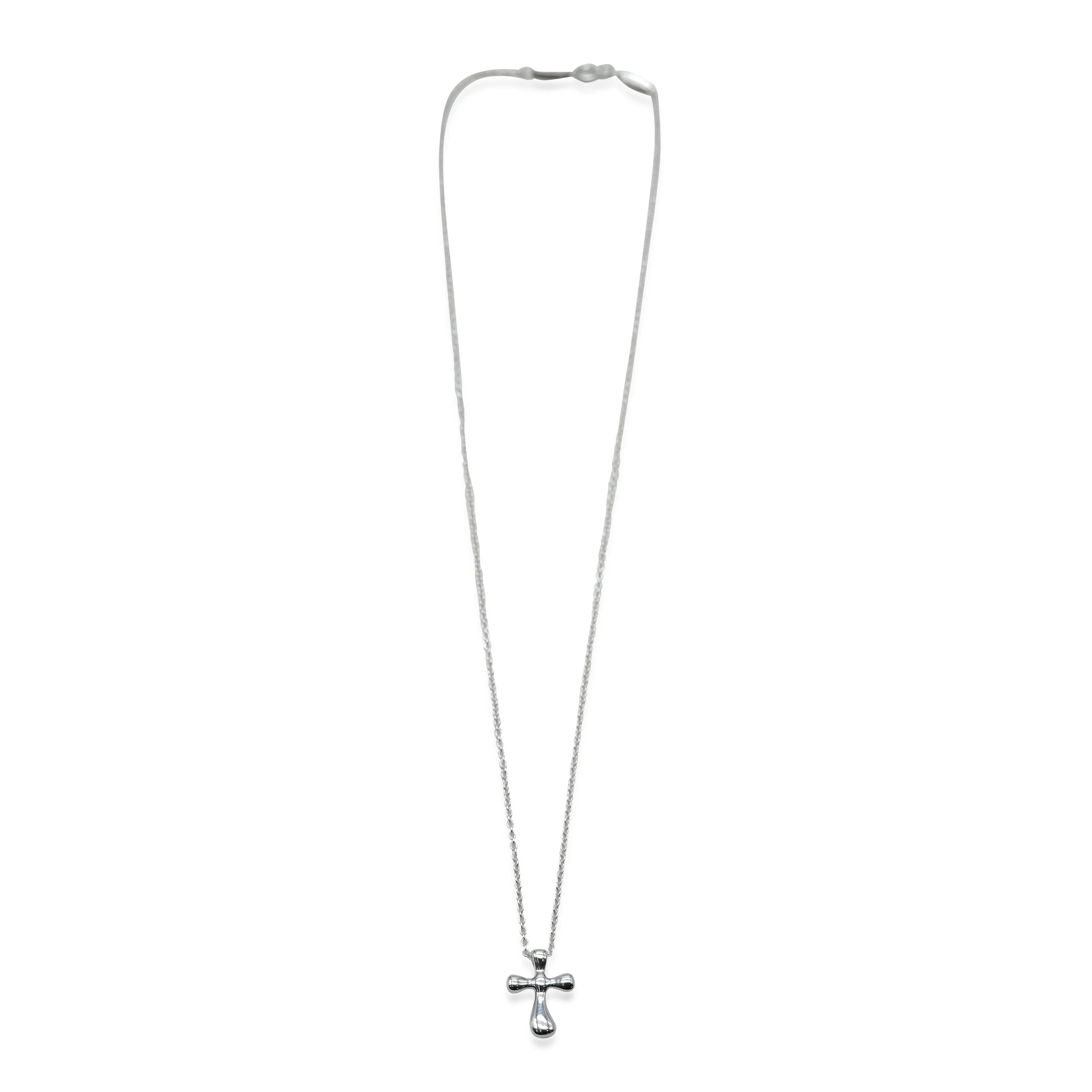 Elsa Peretti Cross Necklace in  Sterling Silver - Image 2