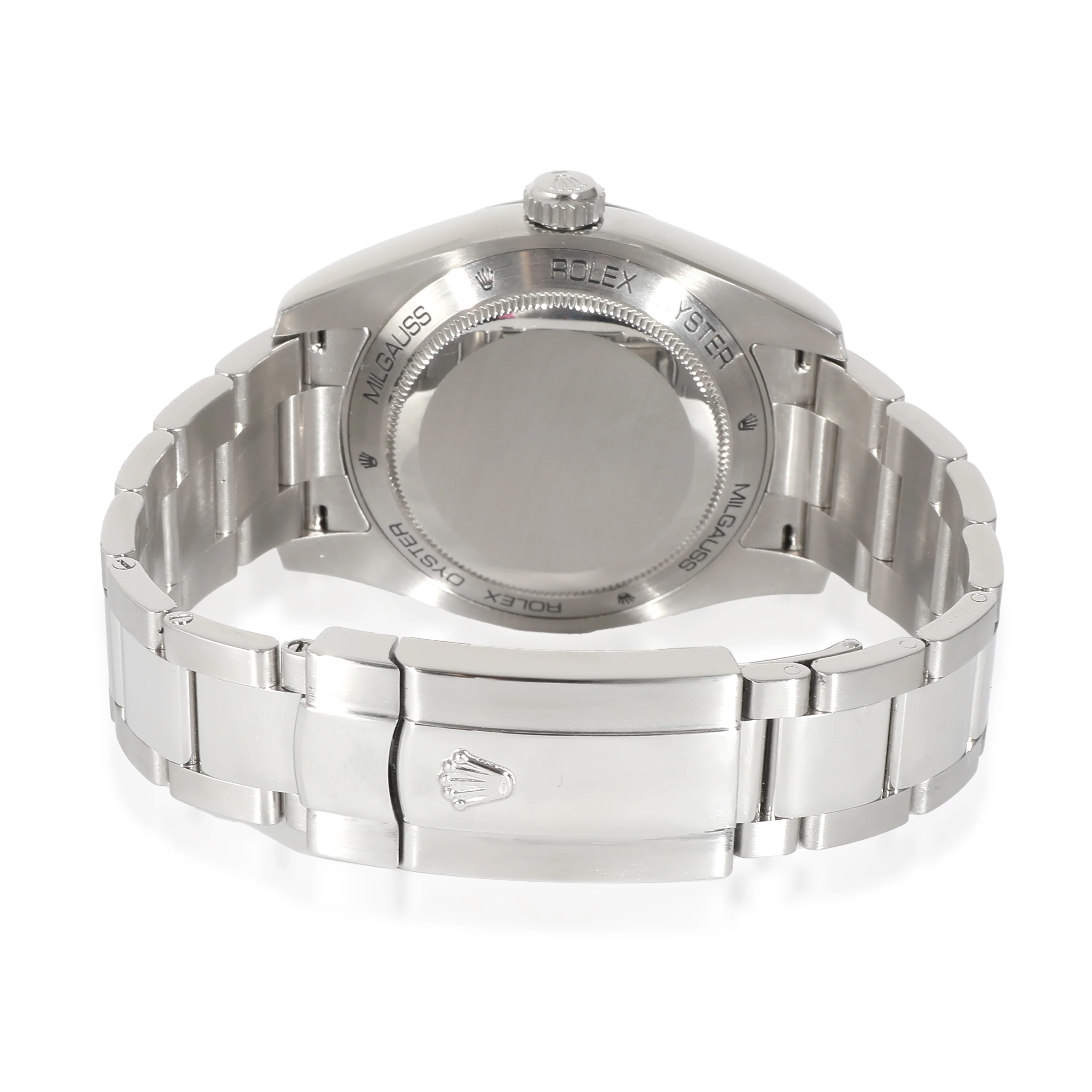 Rolex Milgauss 116400GV Mens Watch in  Stainless Steel - Image 4