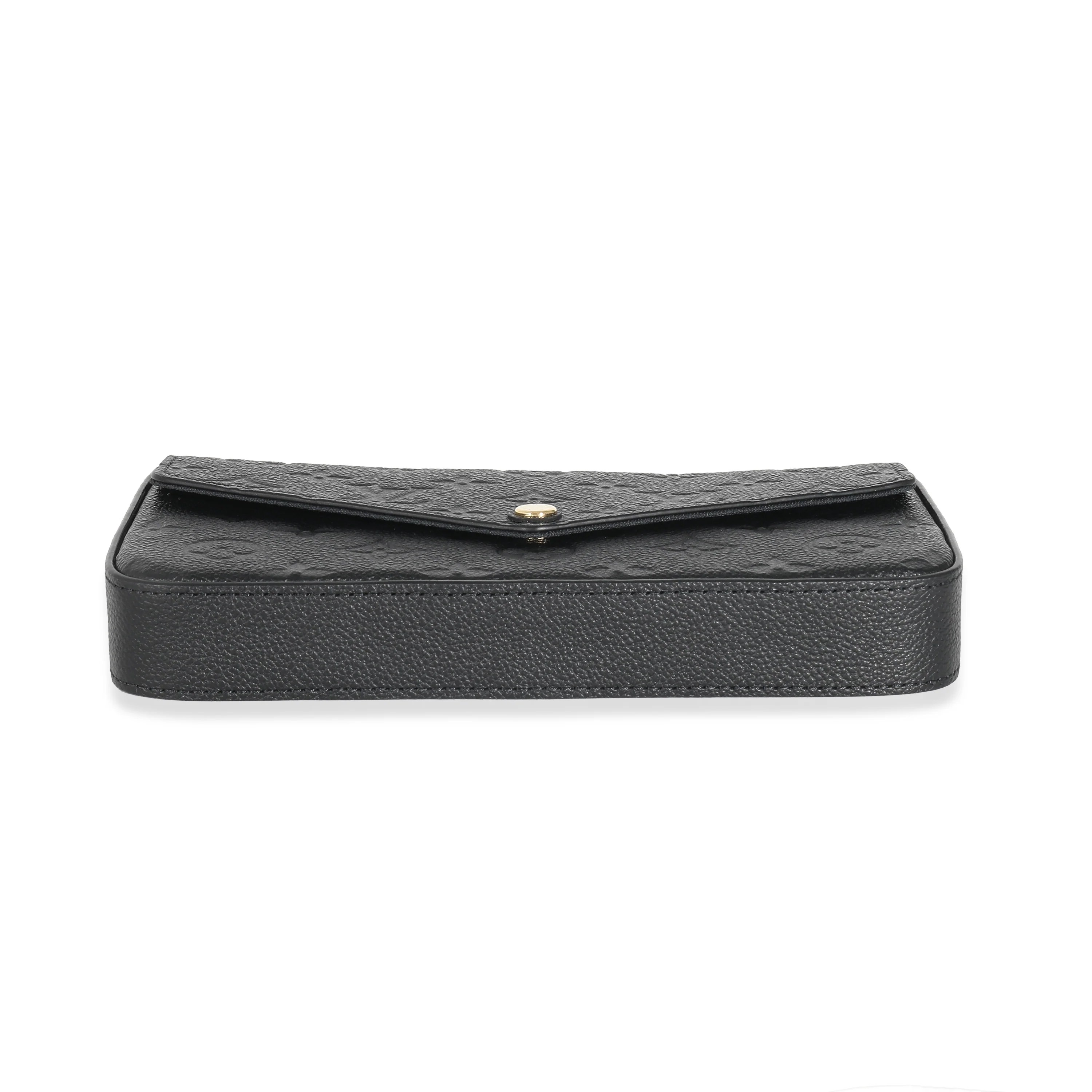 Louis Vuitton Black Monogram Empreinte Félicie Pochette - Image 7