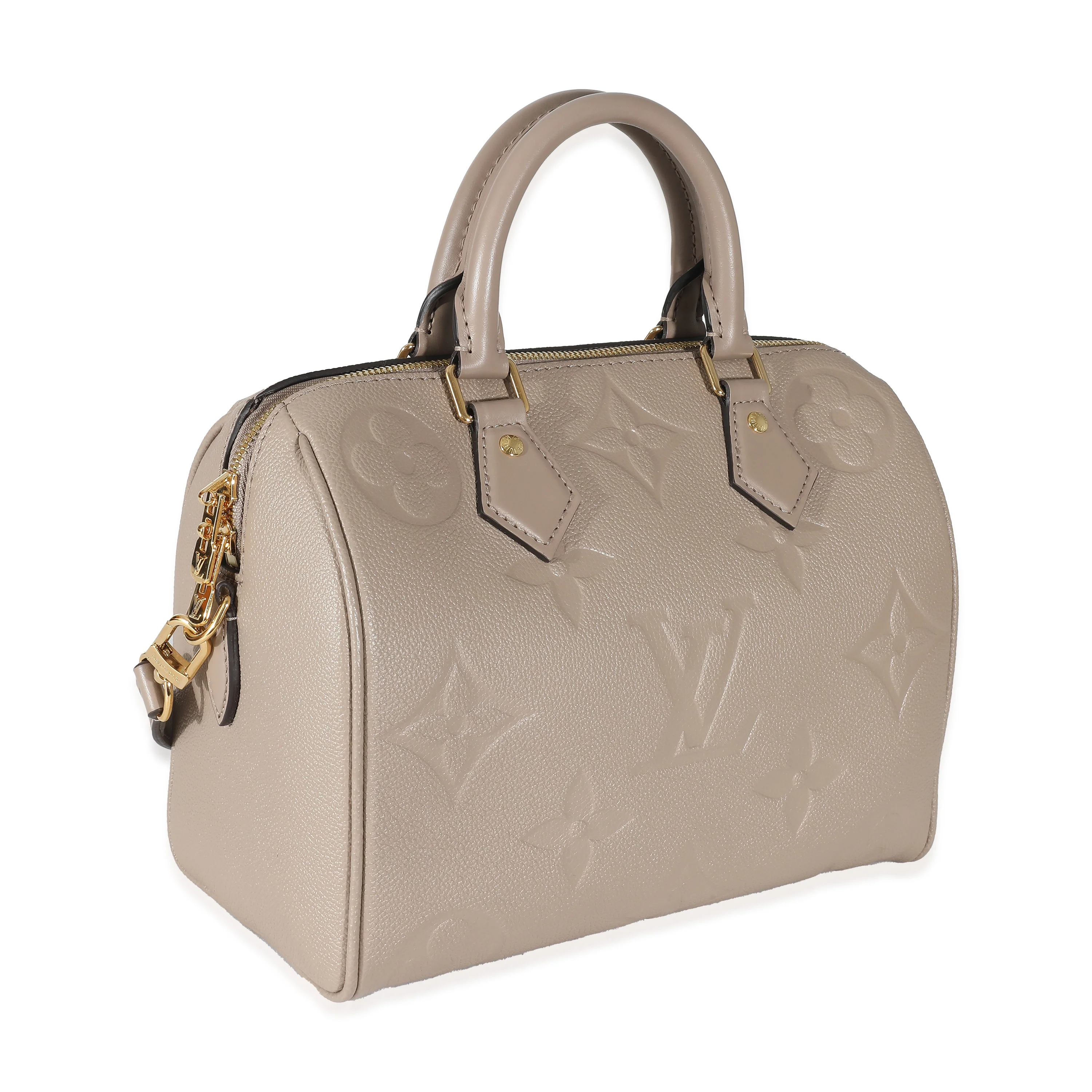 Louis Vuitton Turtledove Monogram Empreinte Speedy Bandoulière 25 - Image 3