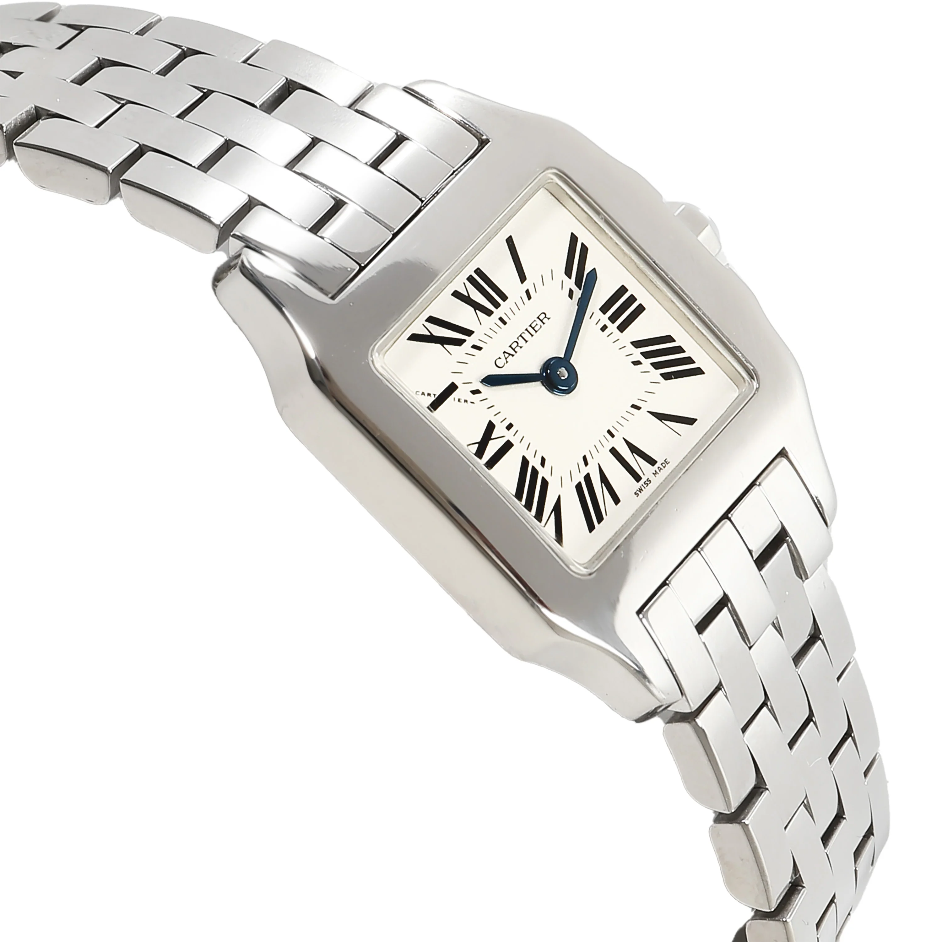Cartier Santos Demoiselle W25064Z5 Womens Watch in Stainless Steel - Image 2