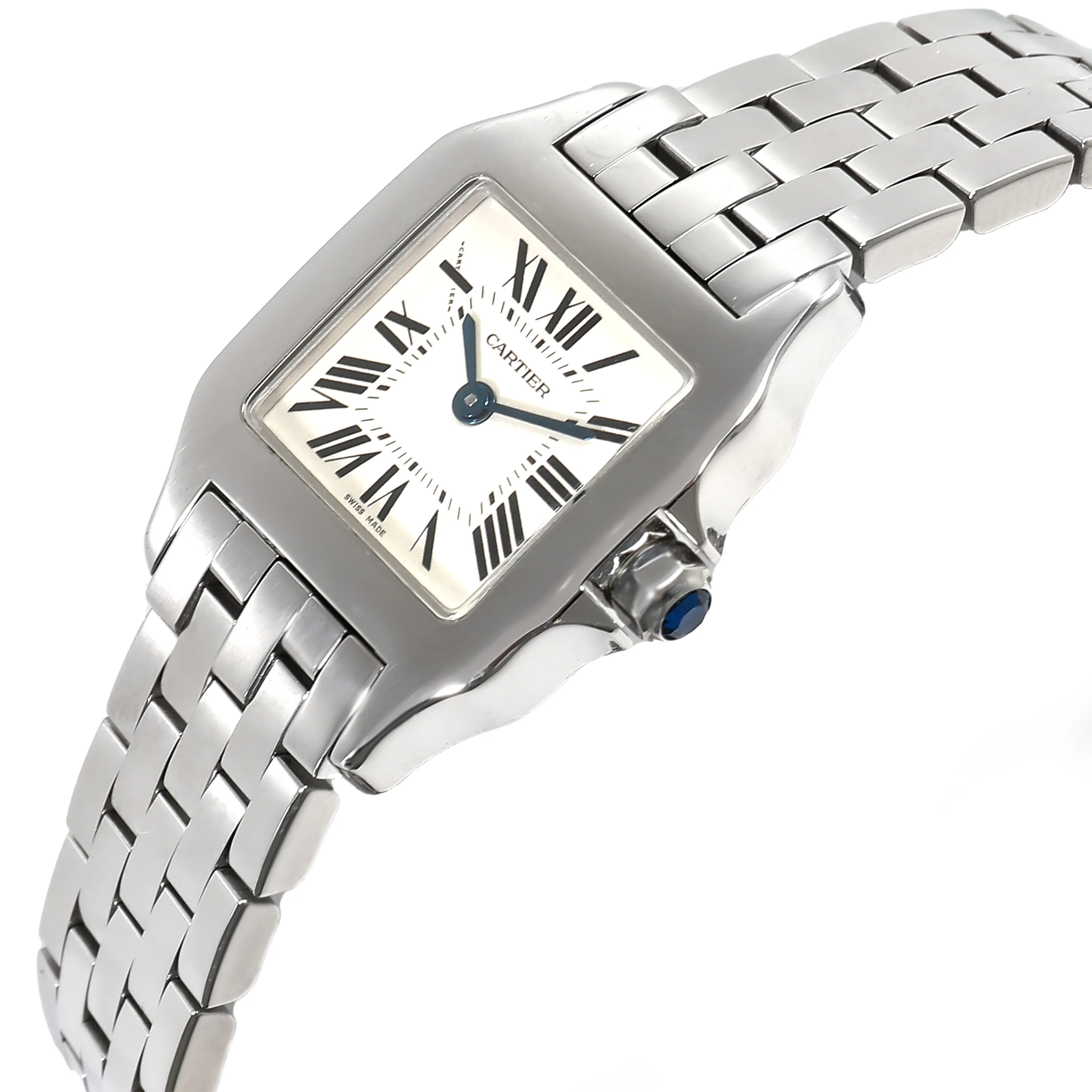 Cartier Santos Demoiselle W25064Z5 Womens Watch in Stainless Steel - Image 3