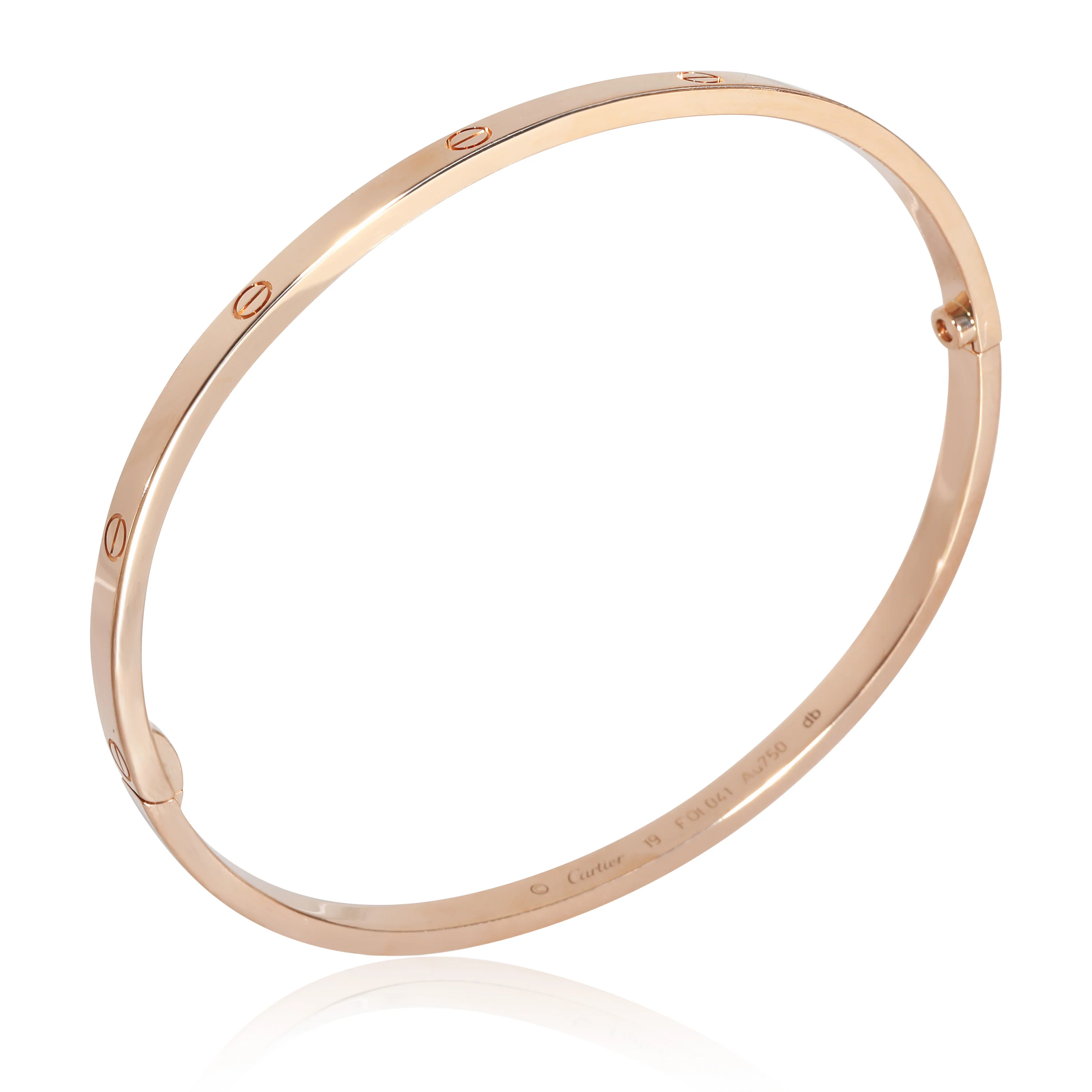 Cartier Love Bracelet, Small Model (Rose Gold) - Image 3
