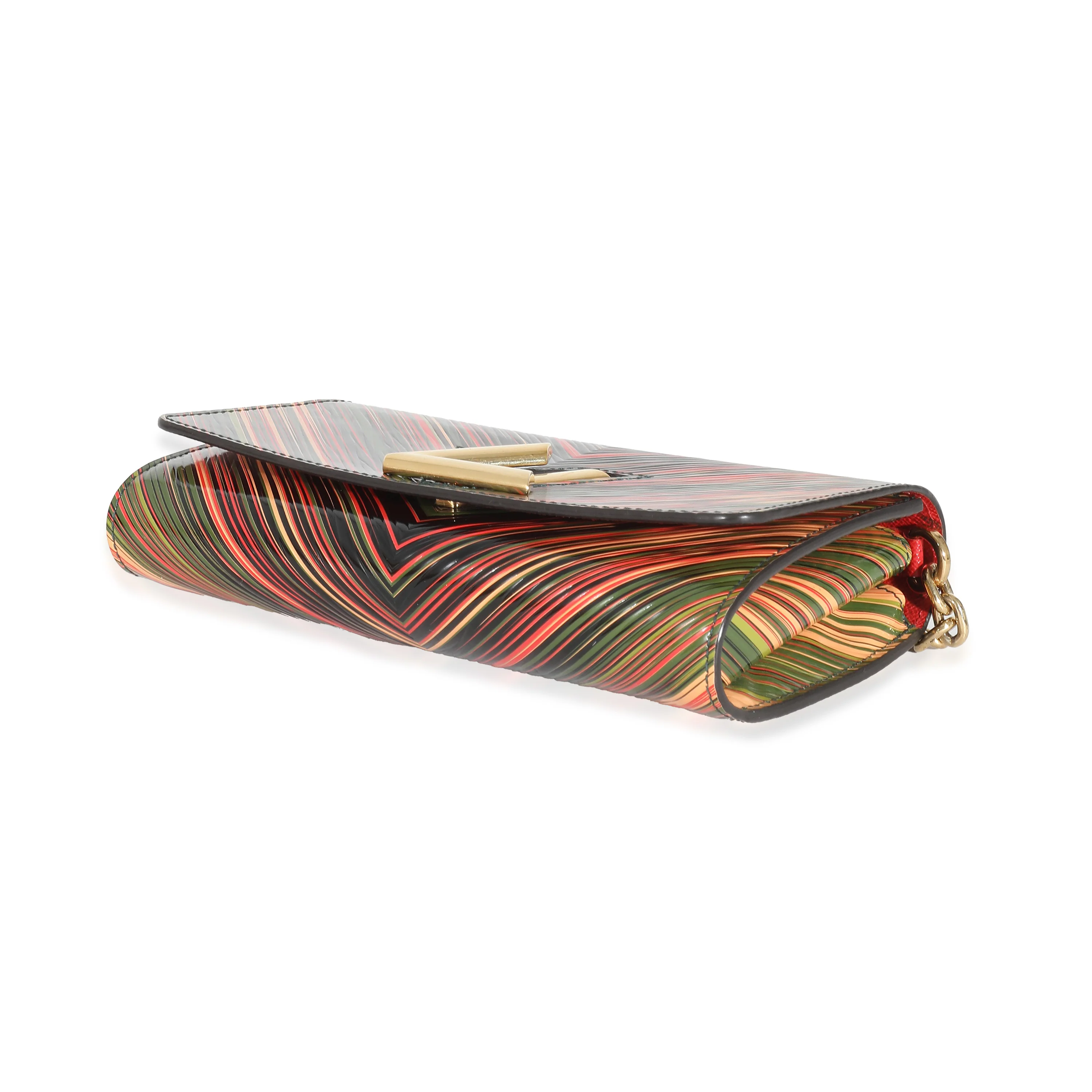 Louis Vuitton Epi Tropical Printed Twist Chain Wallet - Image 5