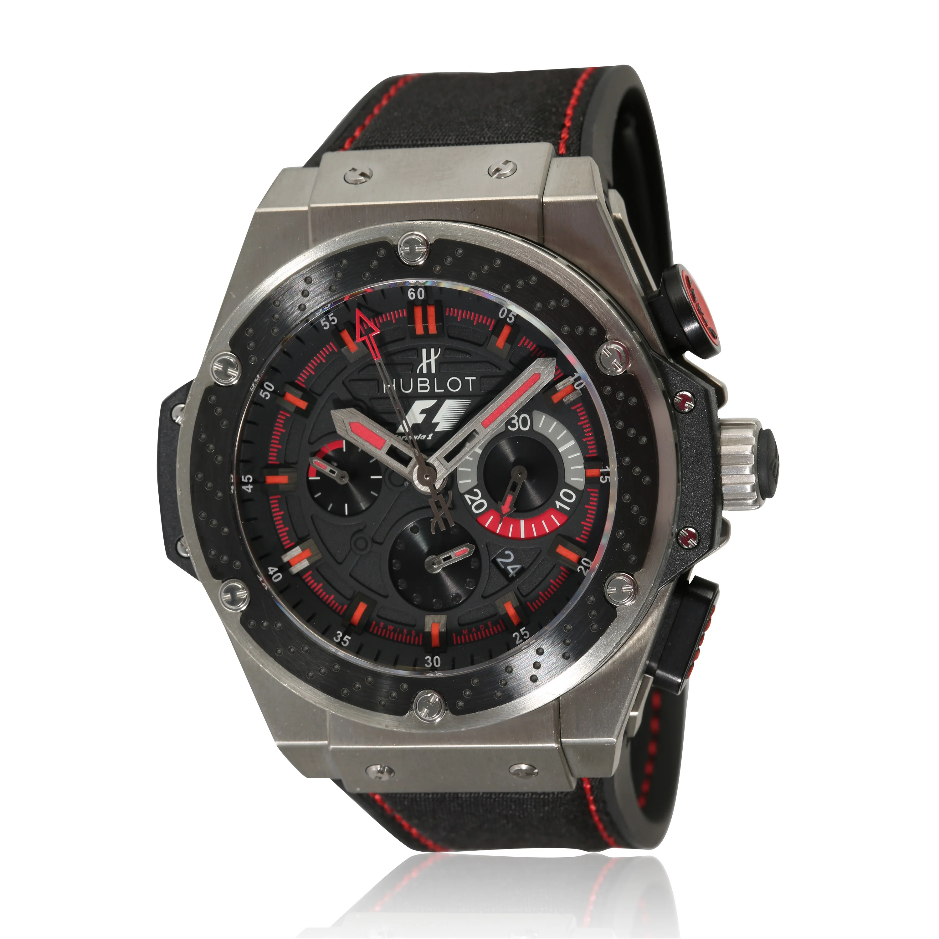 King Power F1 703.ZM.1123.NR.FM010 Mens Watch in Titanium