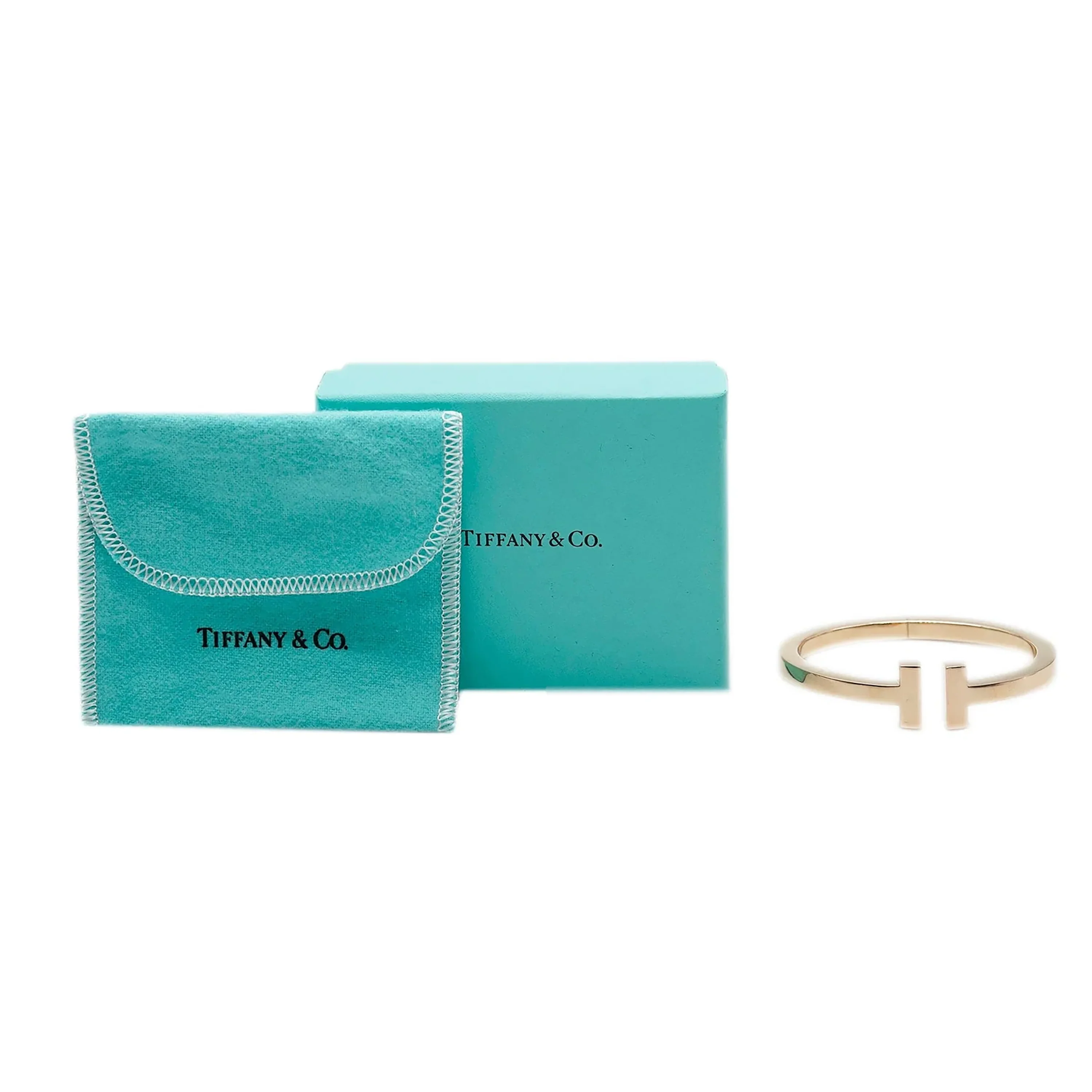 Tiffany T Bracelet in 18KT Rose Gold - Image 5