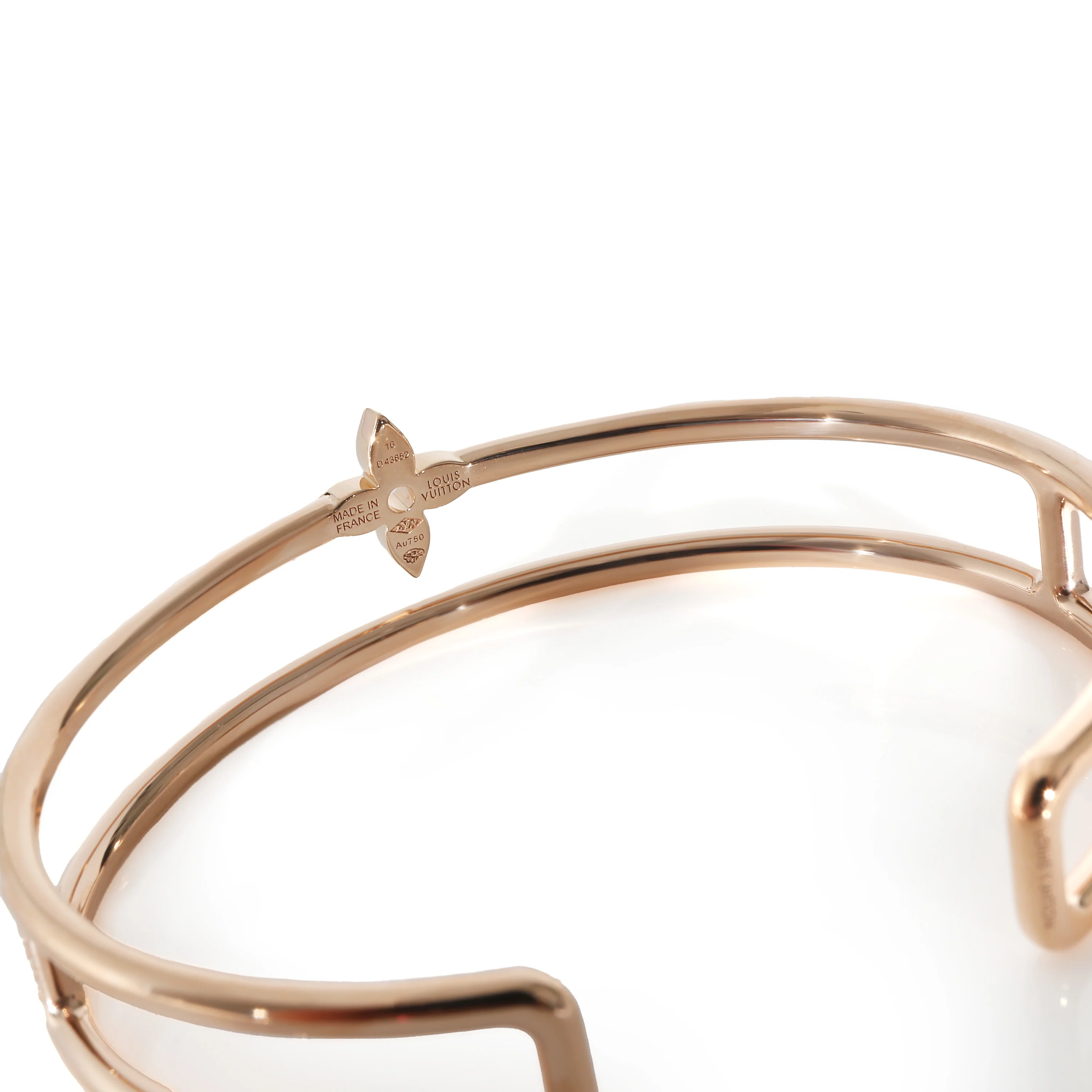 Louis Vuitton Idylle Blossom Bracelet with Diamonds in 18k Rose Gold 1.17 CTW - Image 5