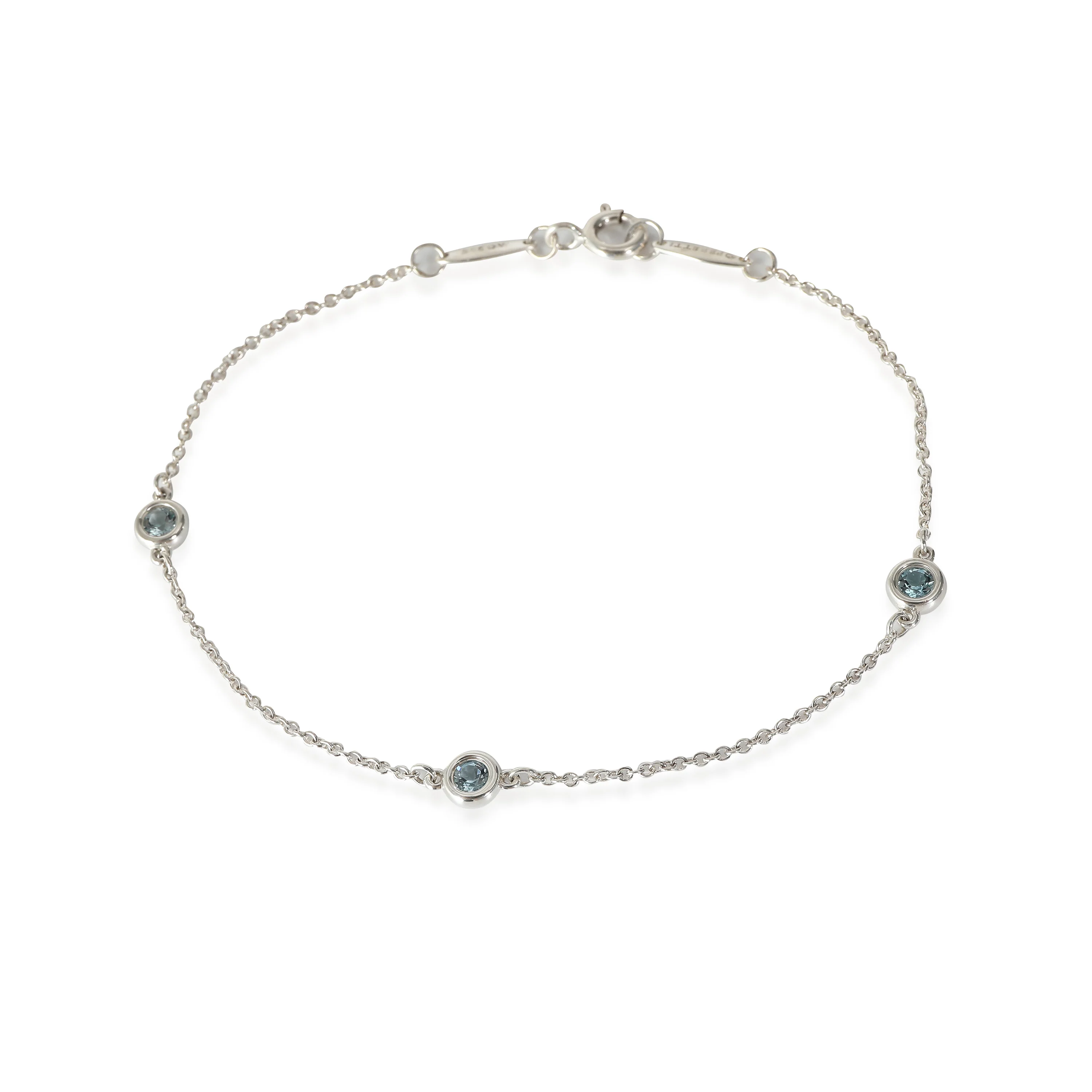 Elsa Peretti Color by the Yard  Bracelet in  Sterling Silver - Image 2