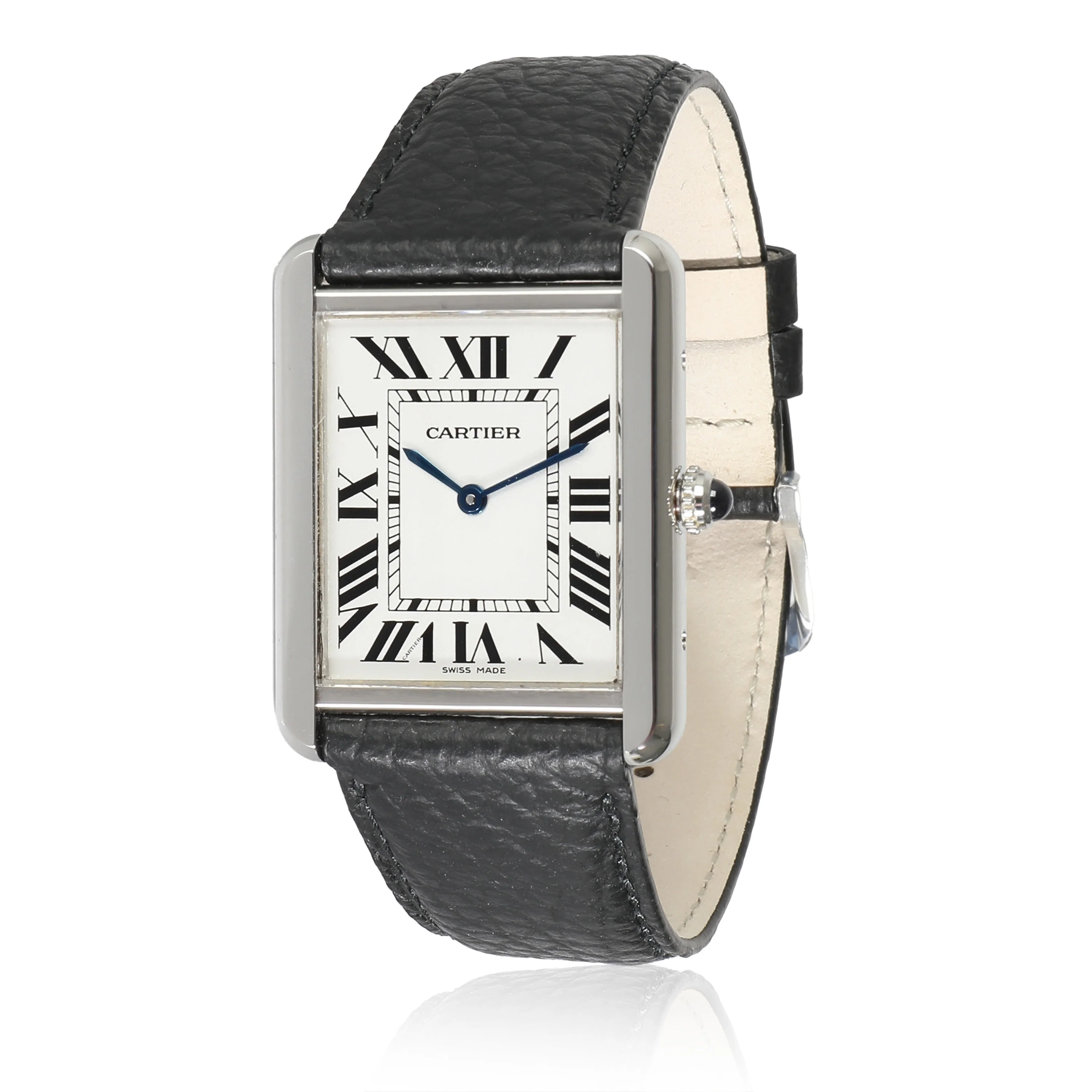 Tank Solo de Cartier W1018355 Unisex Watch in Stainless Steel