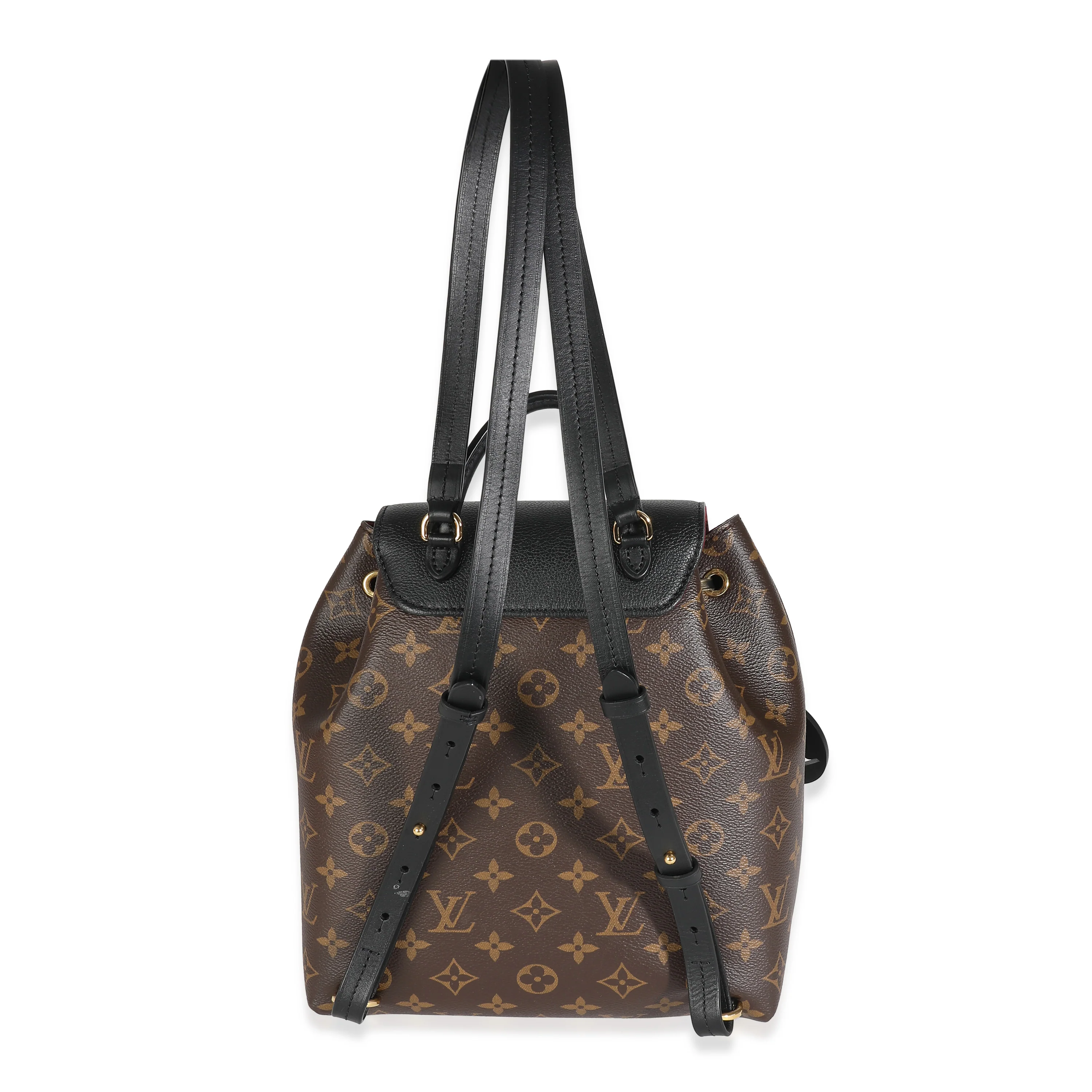 Louis Vuitton Black Monogram Canvas Montsouris Backpack NM - Image 4
