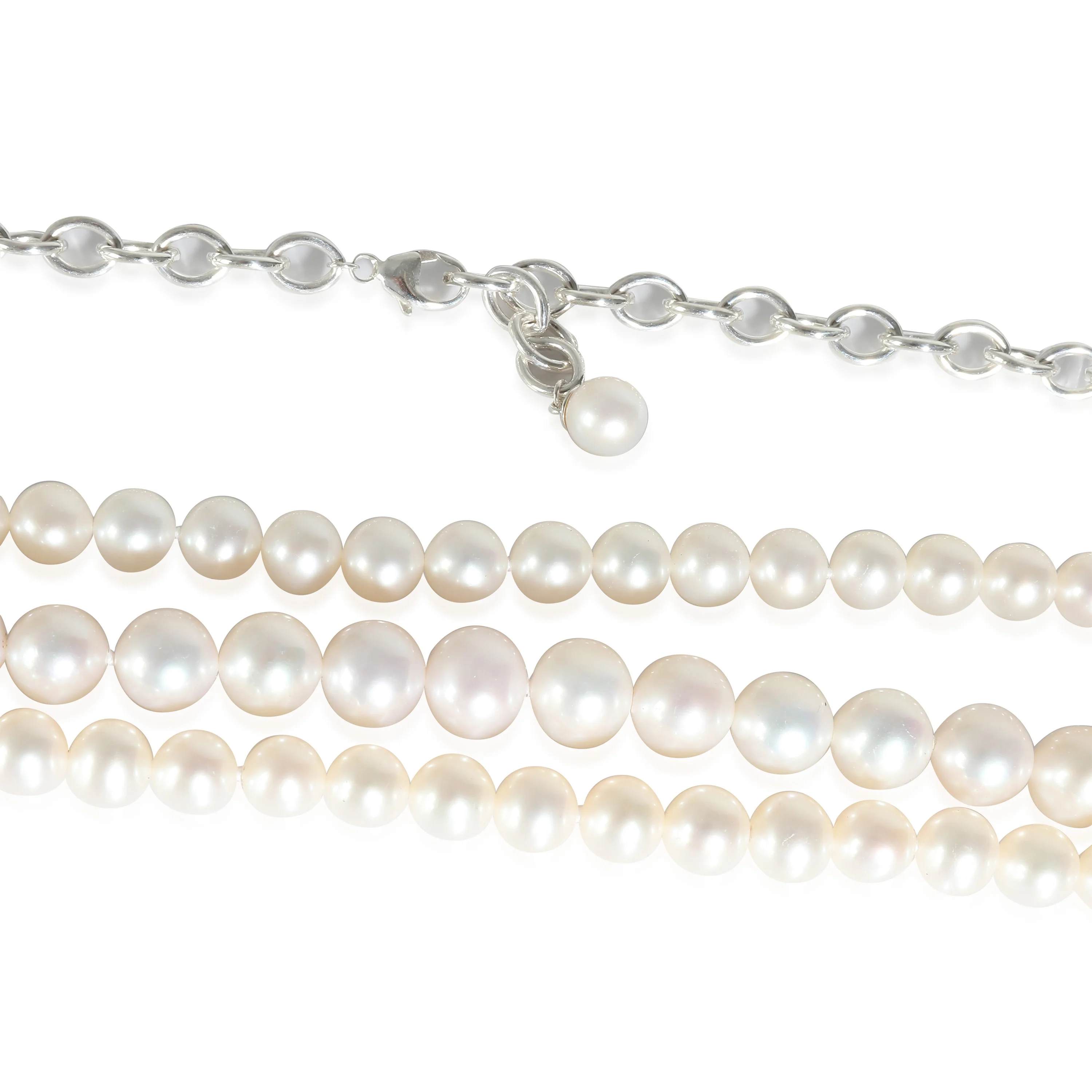 Paloma Picasso Pearl Necklace in  Sterling Silver - Image 2