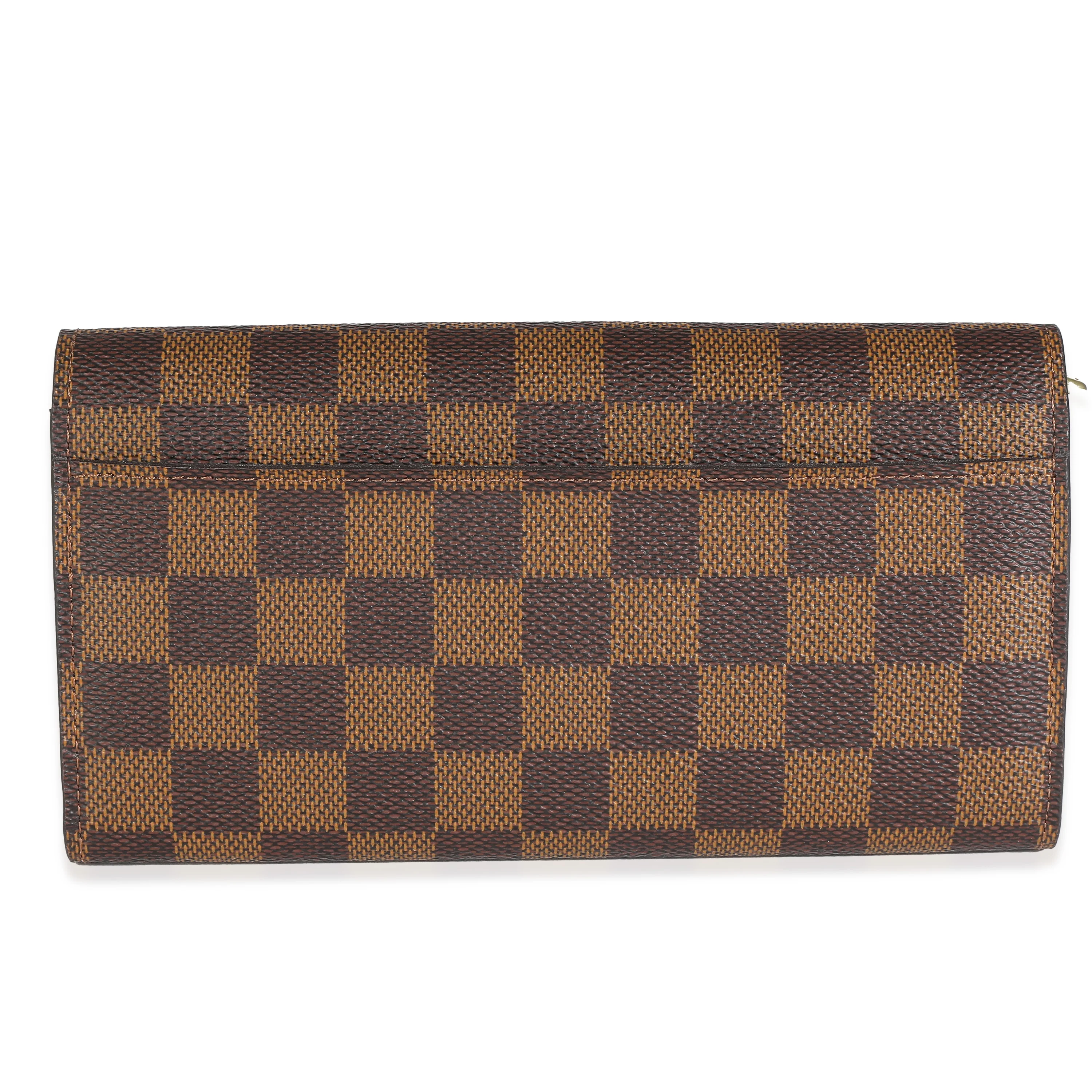 Louis Vuitton Damier Ebene Canvas Sarah Wallet - Image 4