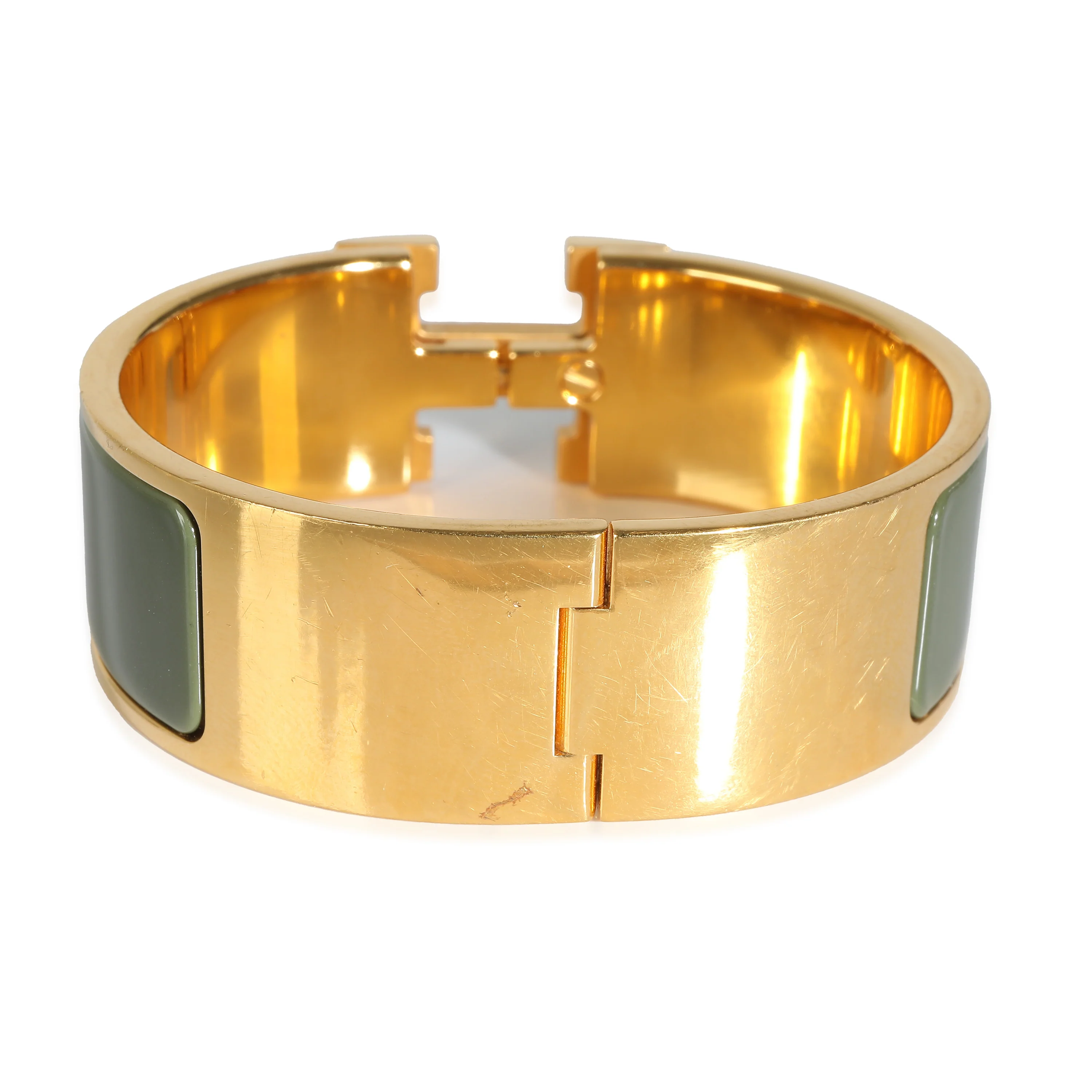 Hermès Clic Clac Bracelet in Gold Plated - Image 3