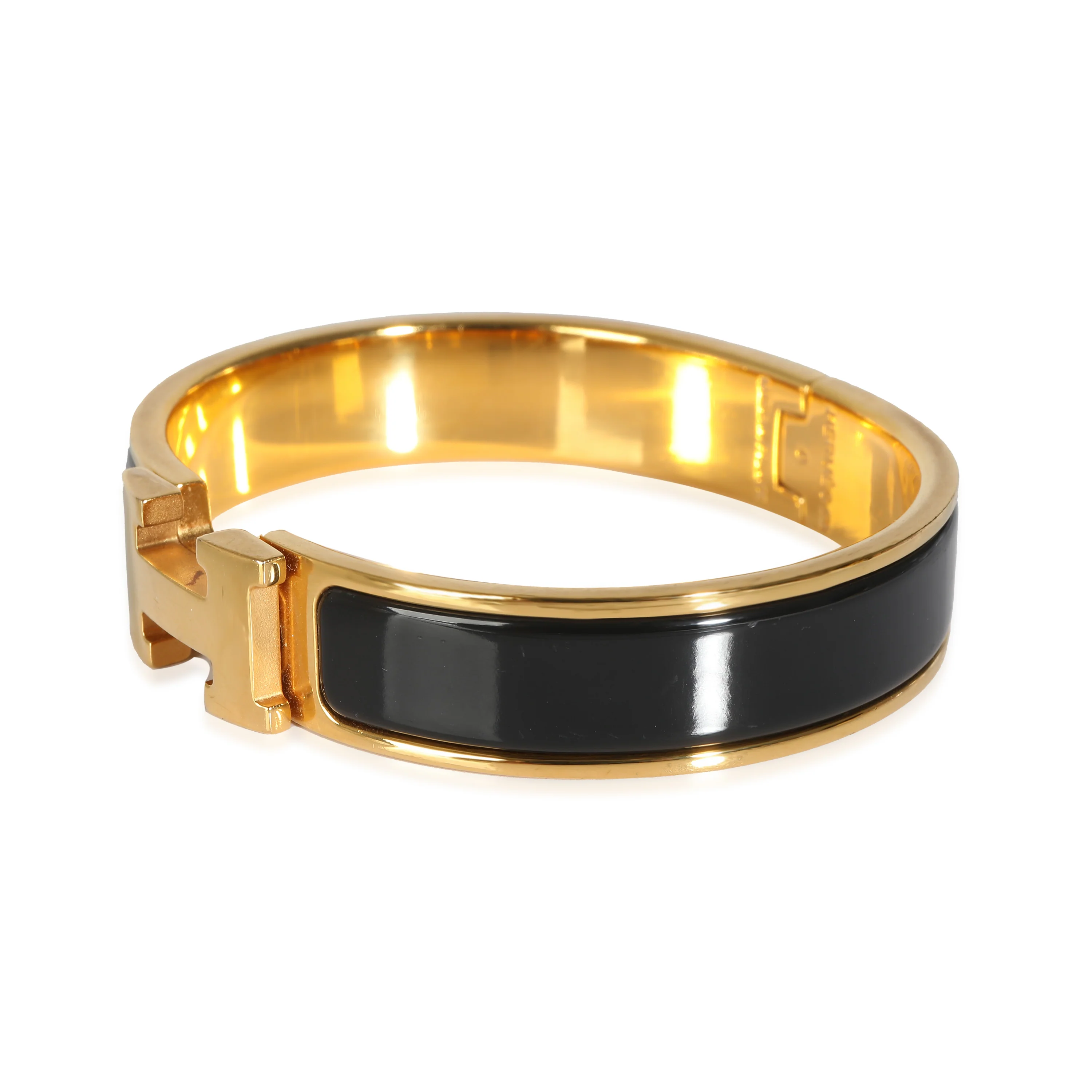 Hermès Clic H Bracelet in  Gold Plated - Image 3