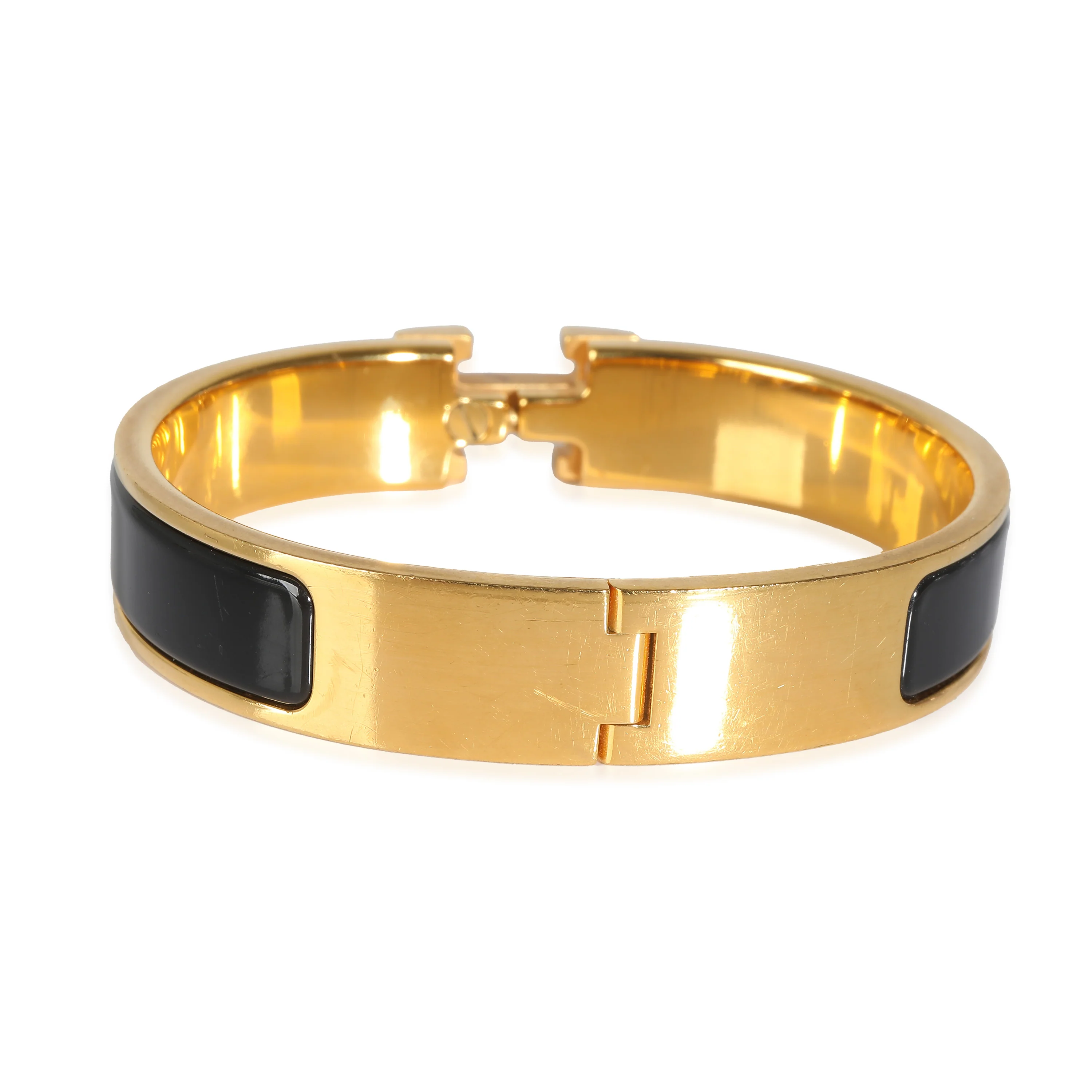 Hermès Clic H Bracelet in  Gold Plated - Image 4